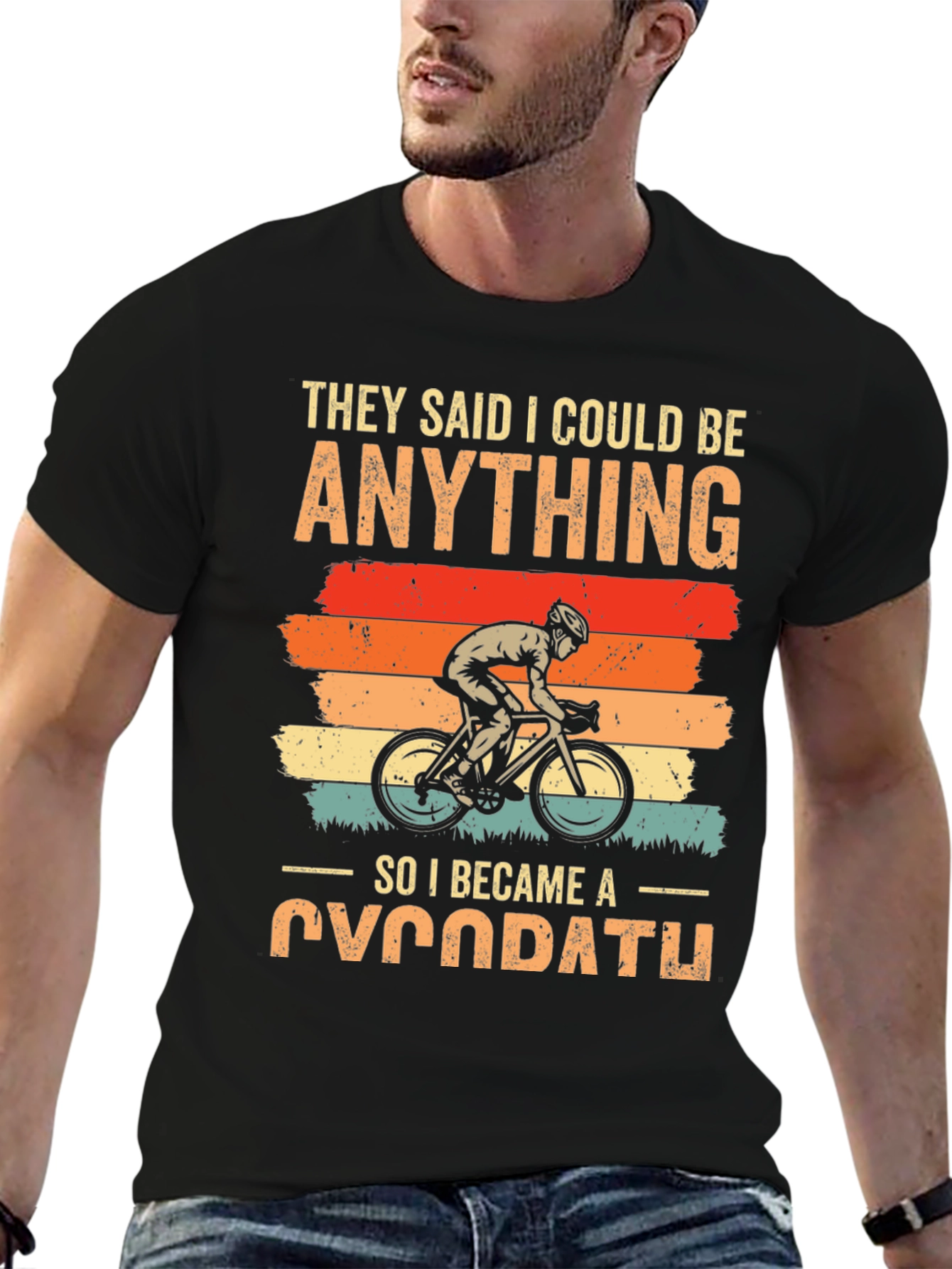 Cyclopath T-Shirt - Cycling Humor Tee