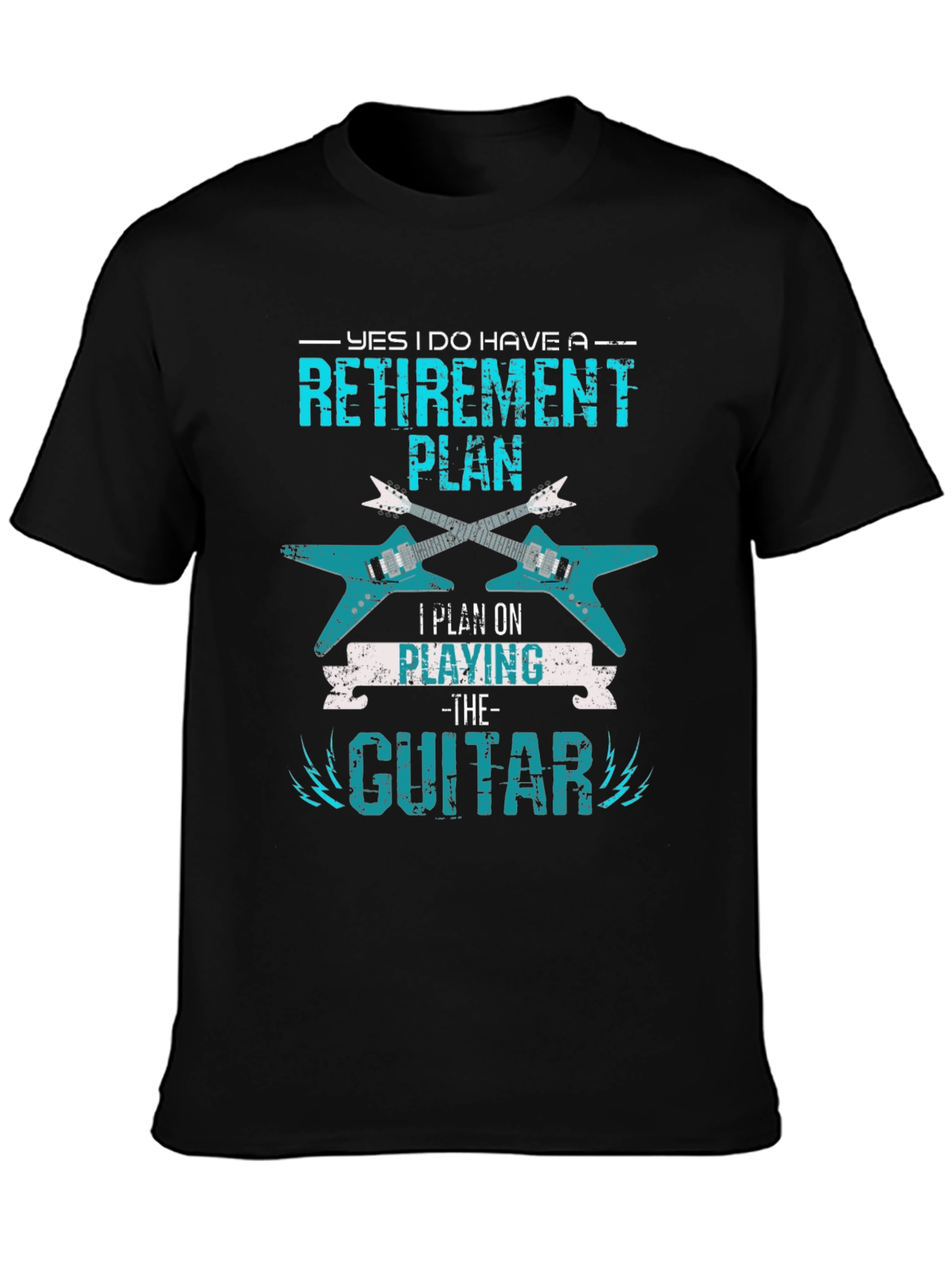 Retirement Guitar Player T-Shirt