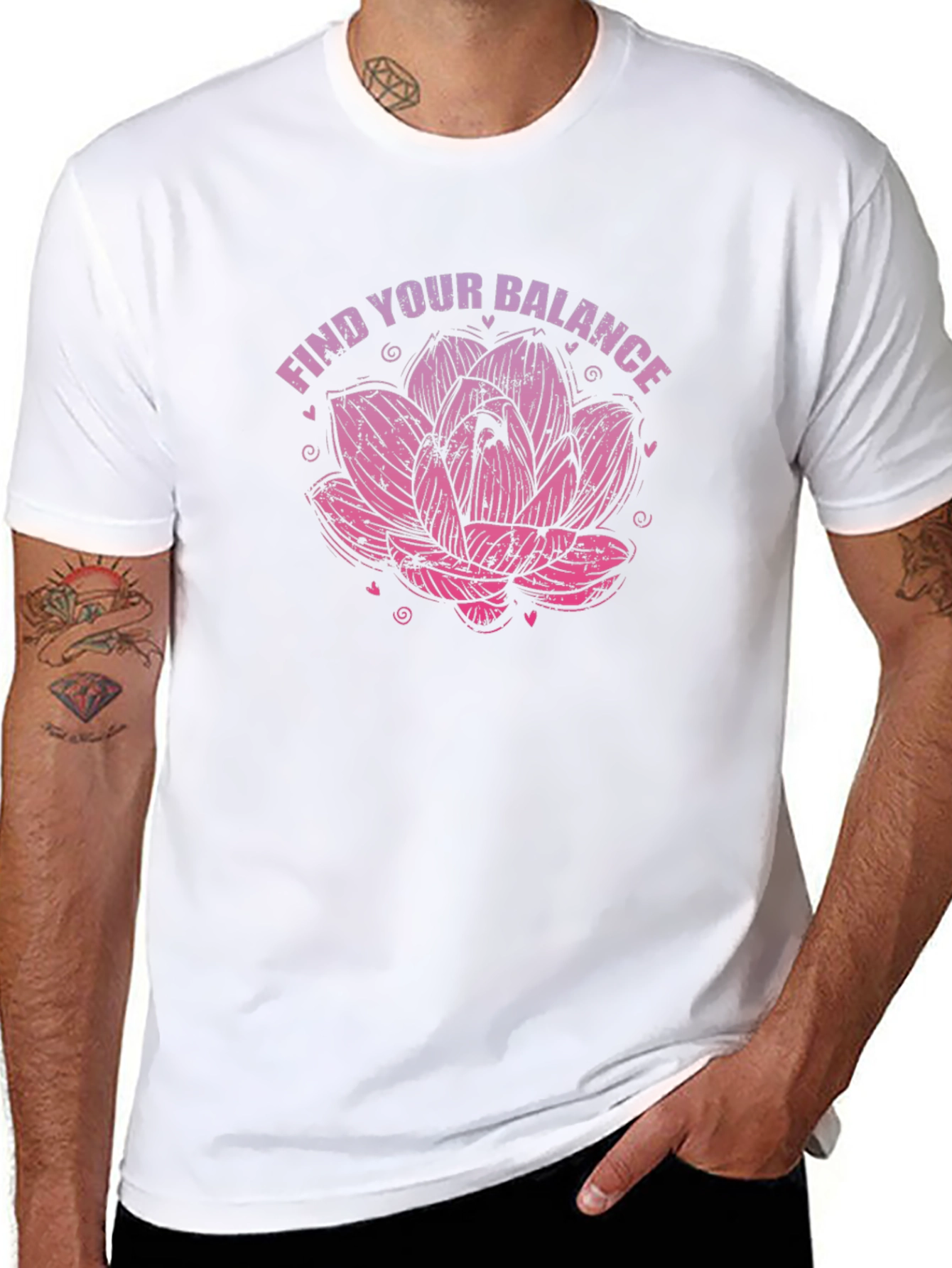 Find Your Balance Lotus T-Shirt