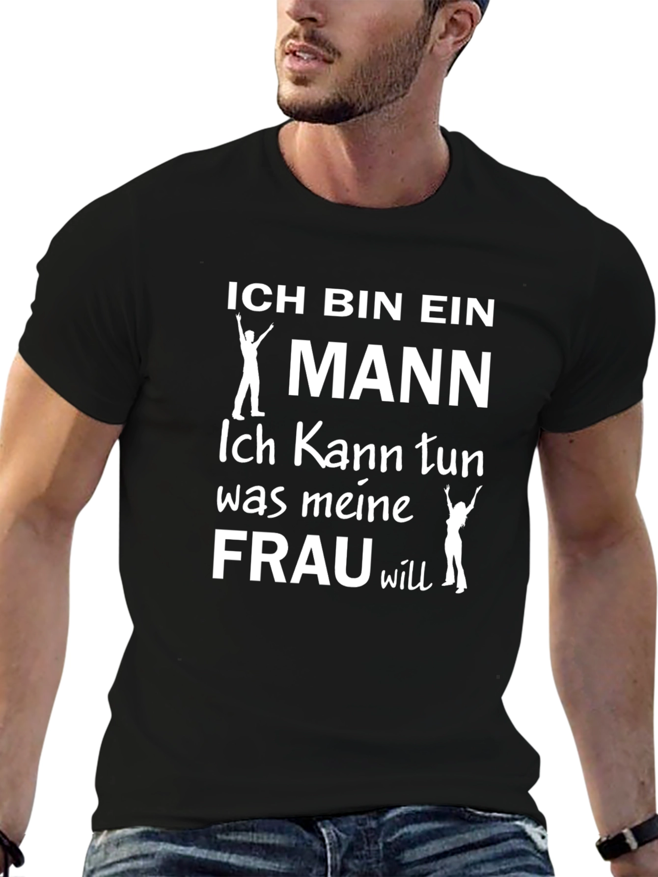 Ich Bin Ein Mann T-Shirt - Funny Husband Tee