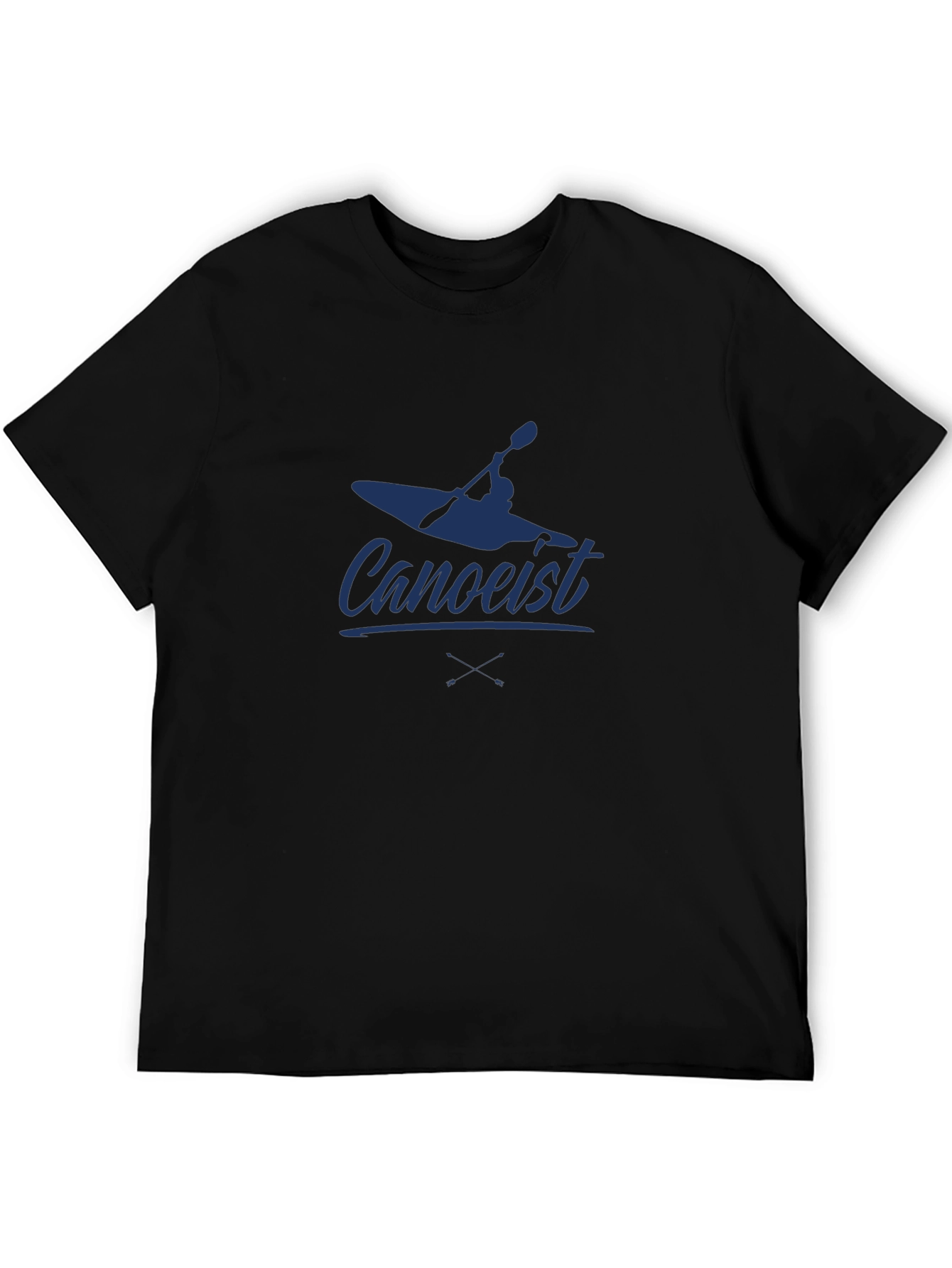 Canoeist Graphic Tee - Paddling Adventure T-Shirt