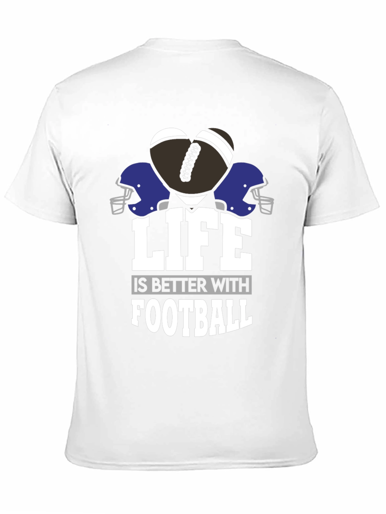 Life is Better with Football Graphic Tee