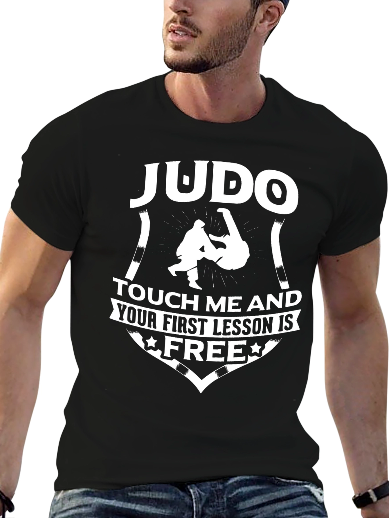 Judo First Lesson Free Graphic T-Shirt