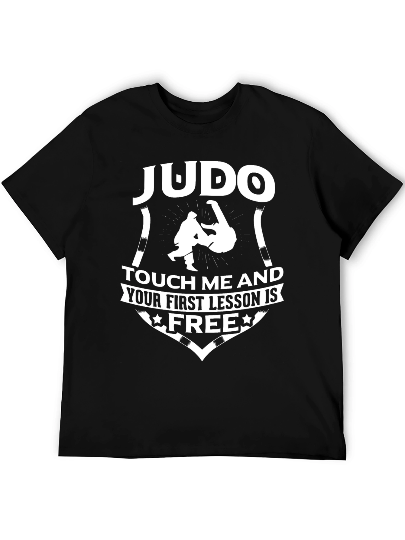 Judo First Lesson Free Graphic T-Shirt