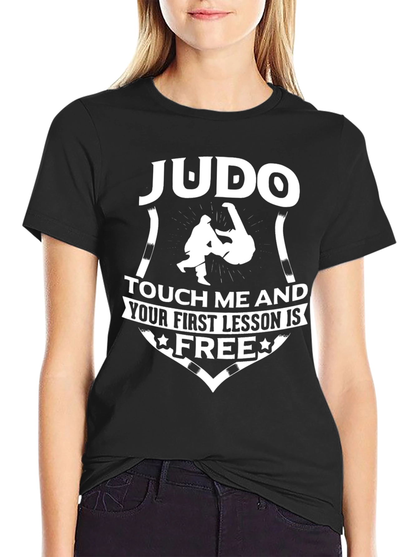 Judo First Lesson Free Graphic T-Shirt