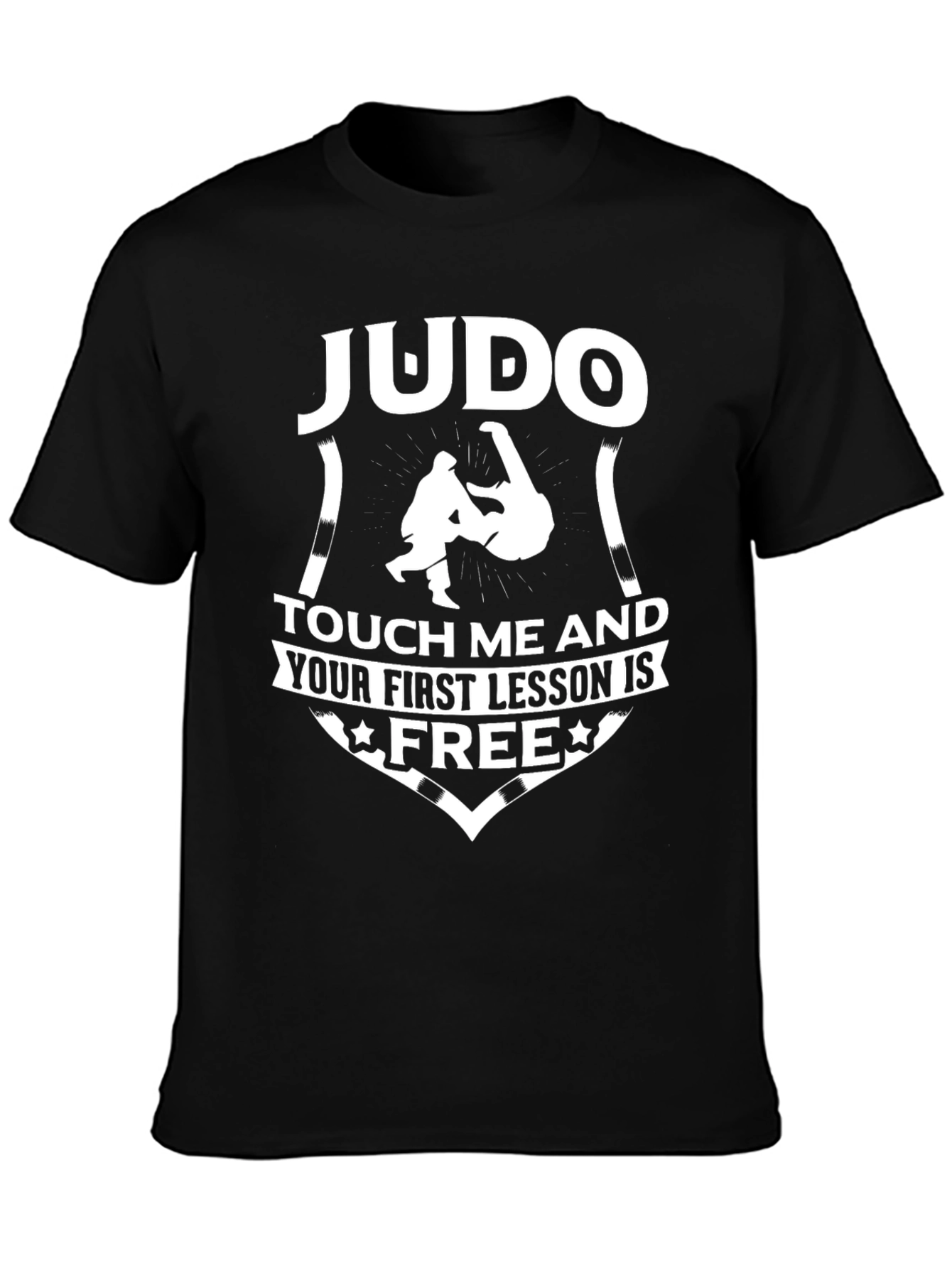 Judo First Lesson Free Graphic T-Shirt