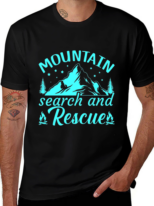 Mountain Search and Rescue Graphic T-Shirt