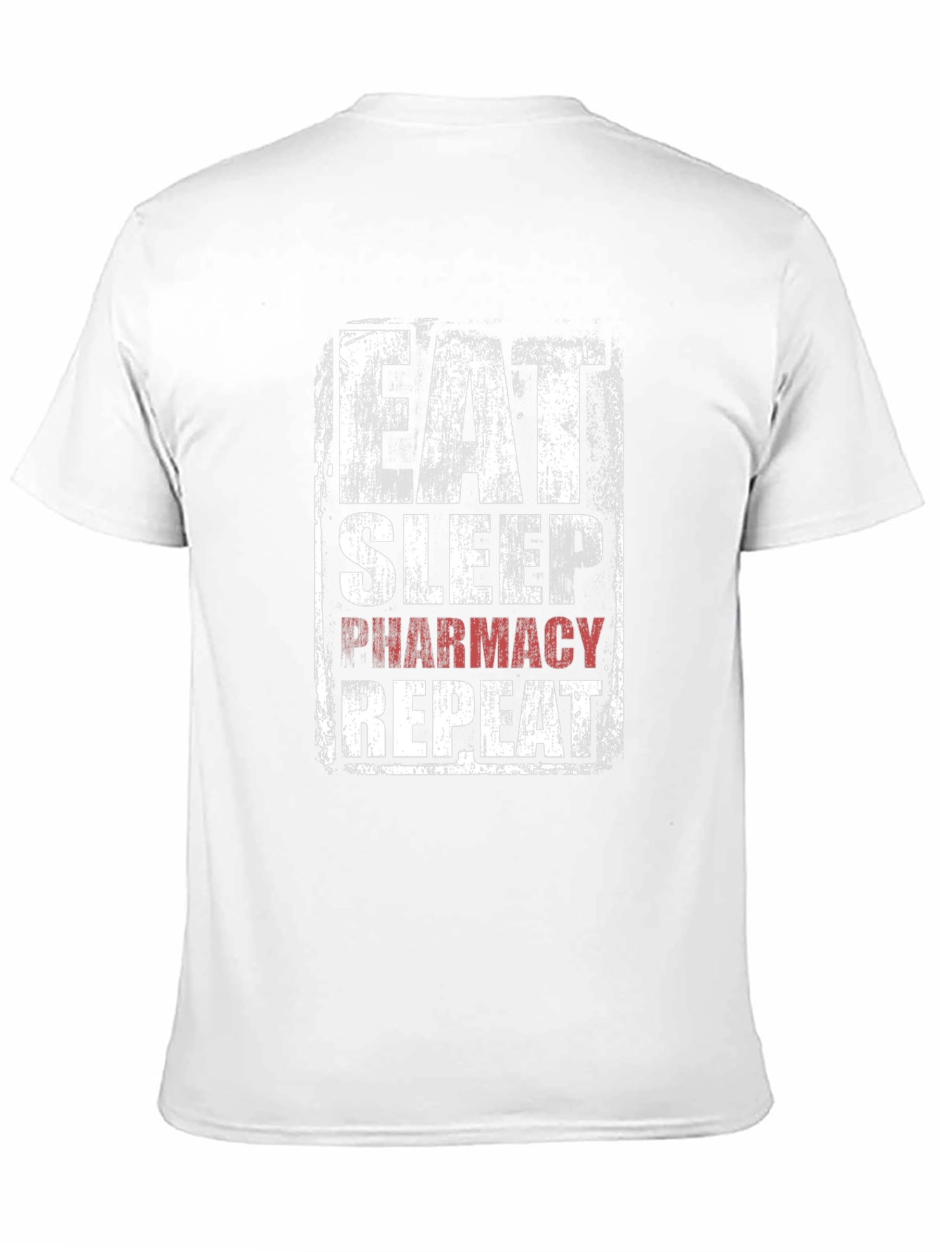 Eat Sleep Pharmacy Repeat Graphic T-Shirt