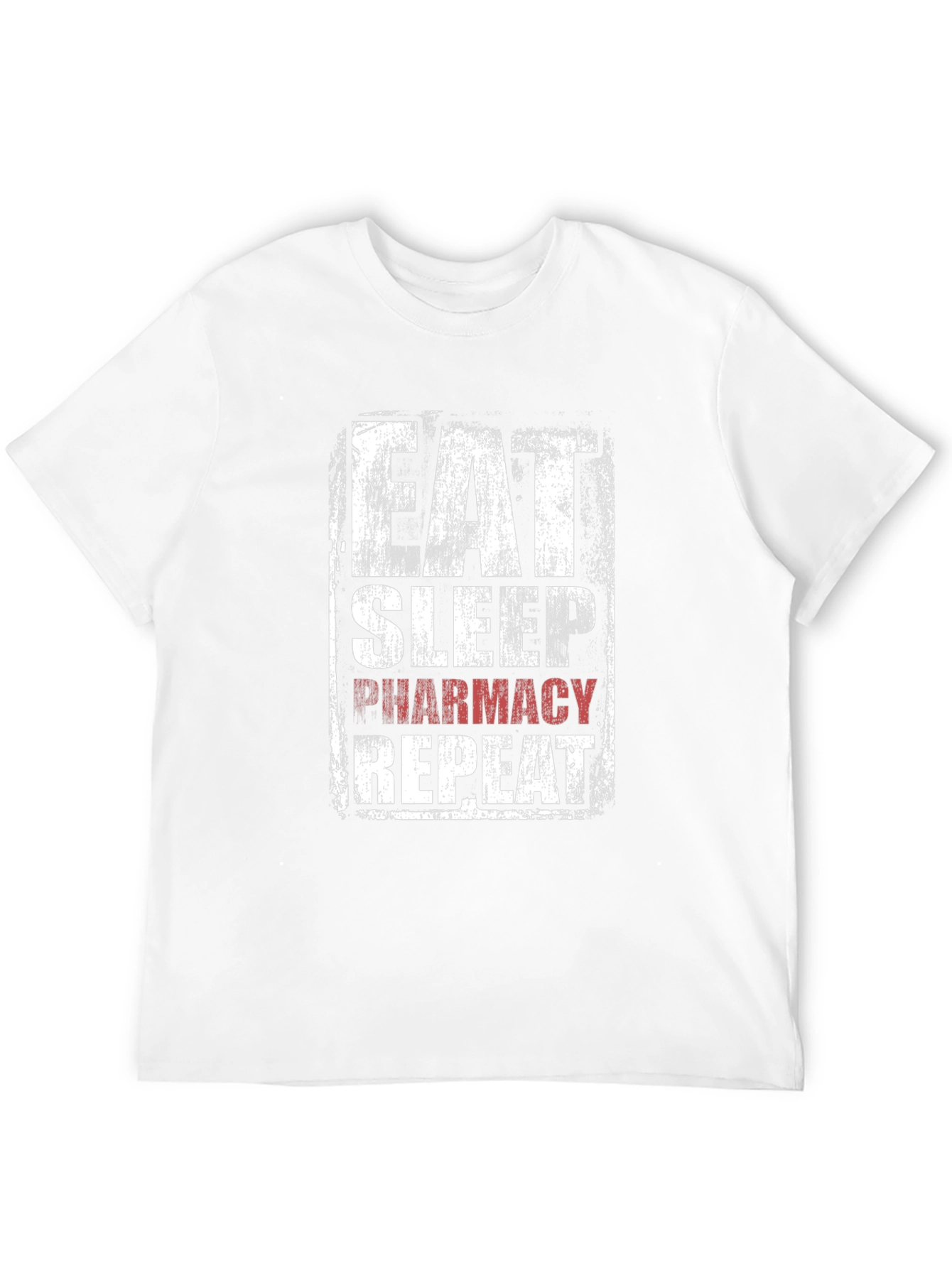 Eat Sleep Pharmacy Repeat Graphic T-Shirt