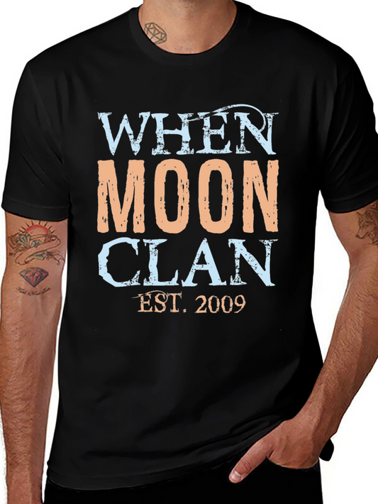 Moon Clan Est. 2009 Black T-Shirt