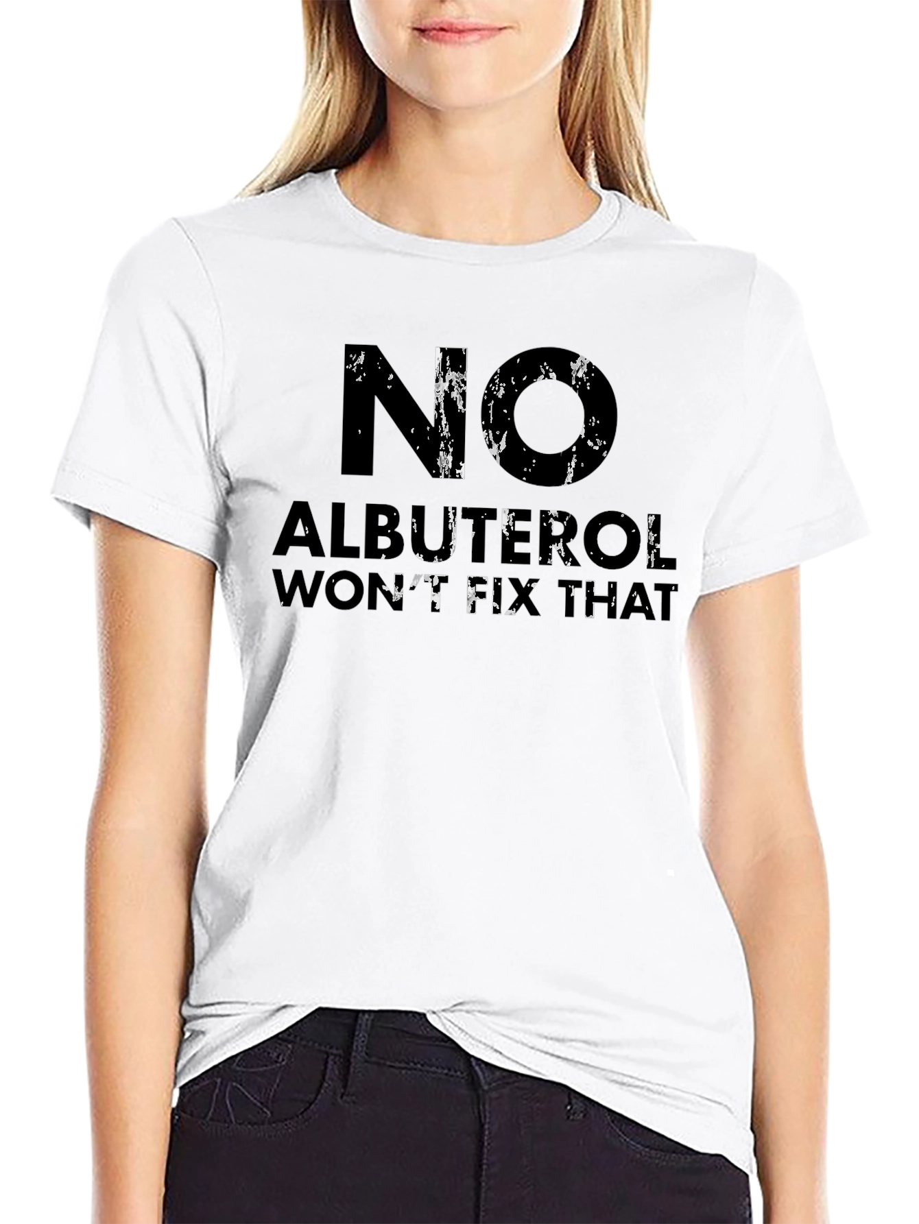Funny No Albuterol Graphic Tee