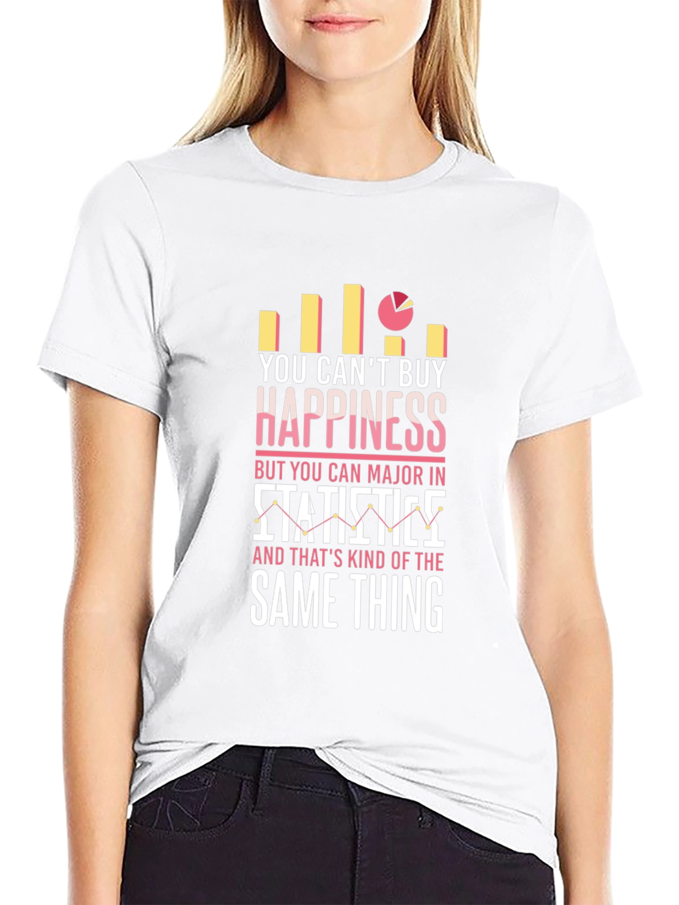 Statistics Major T-Shirt - Cant Buy Happiness