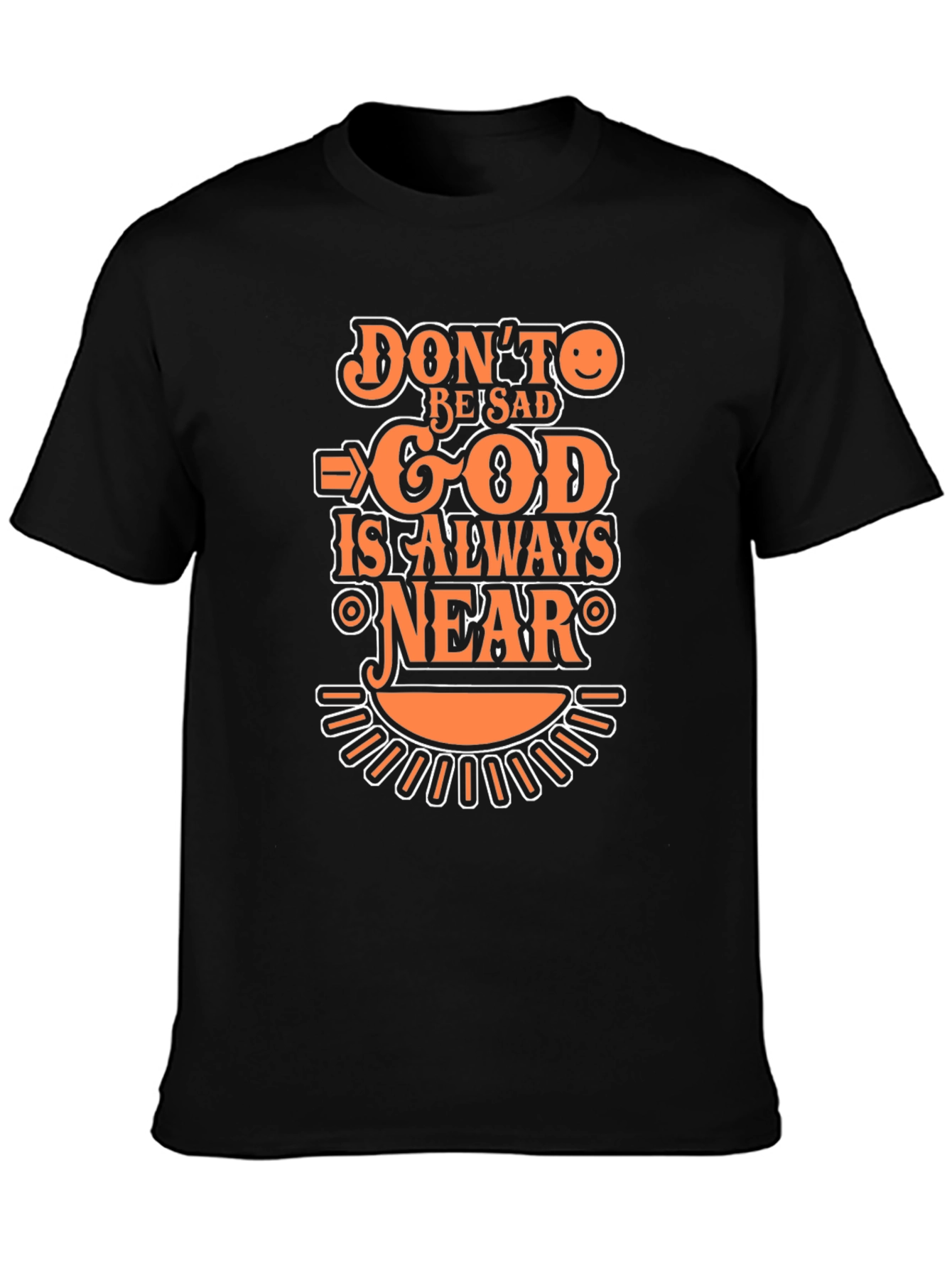 God is Always Near Graphic Tee