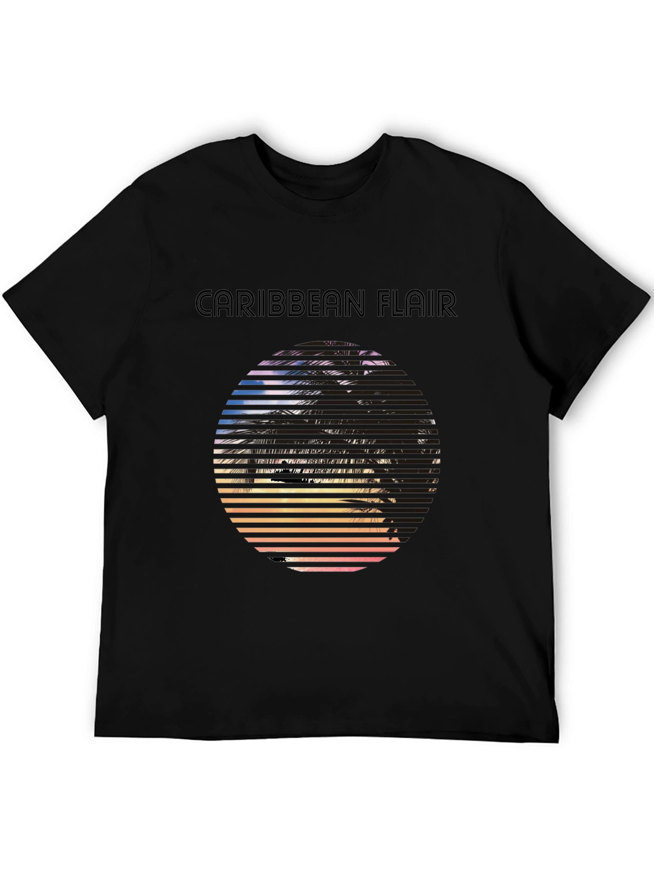 Caribbean Flair Graphic T-Shirt