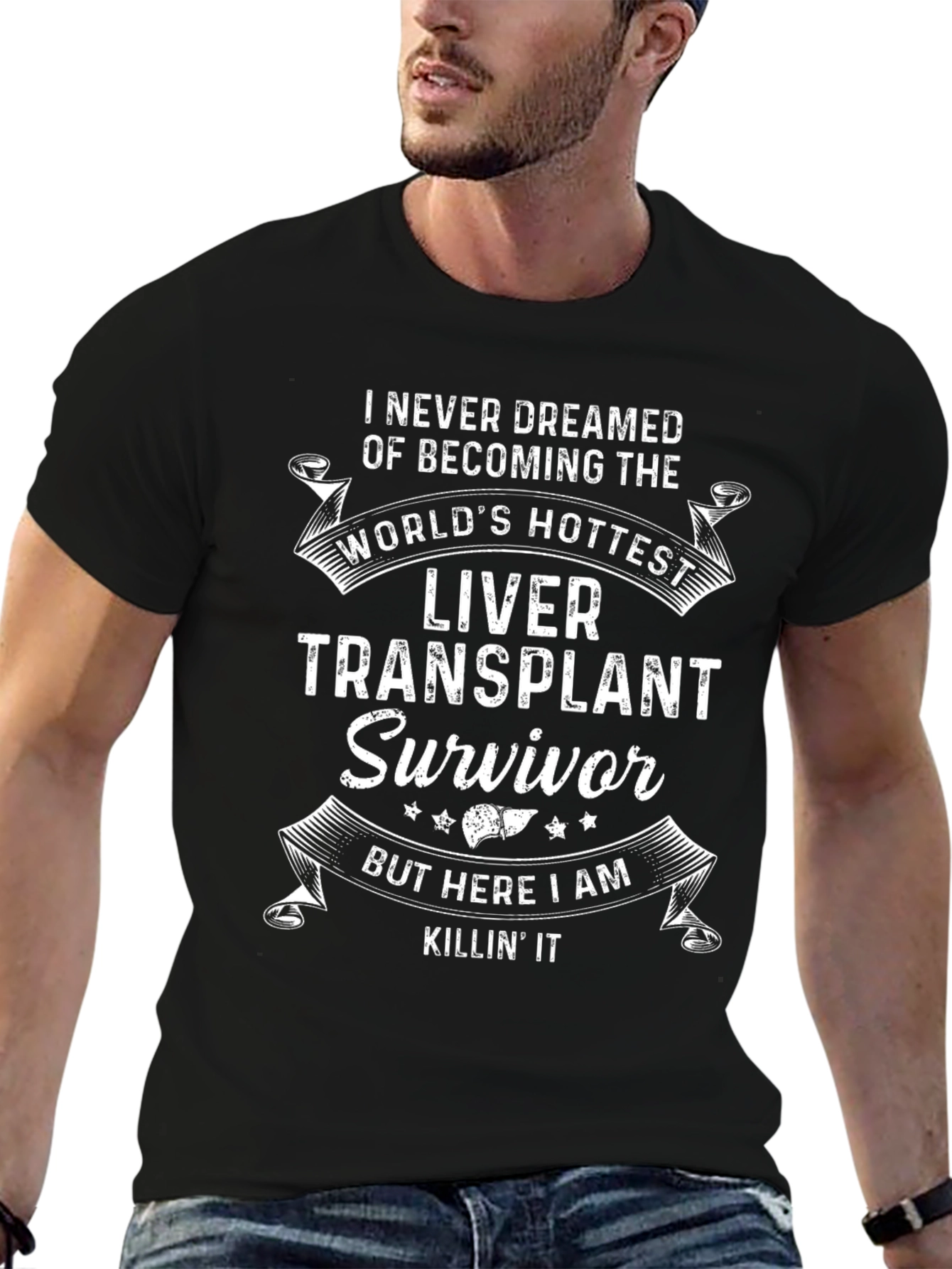 Liver Transplant Survivor Graphic Tee