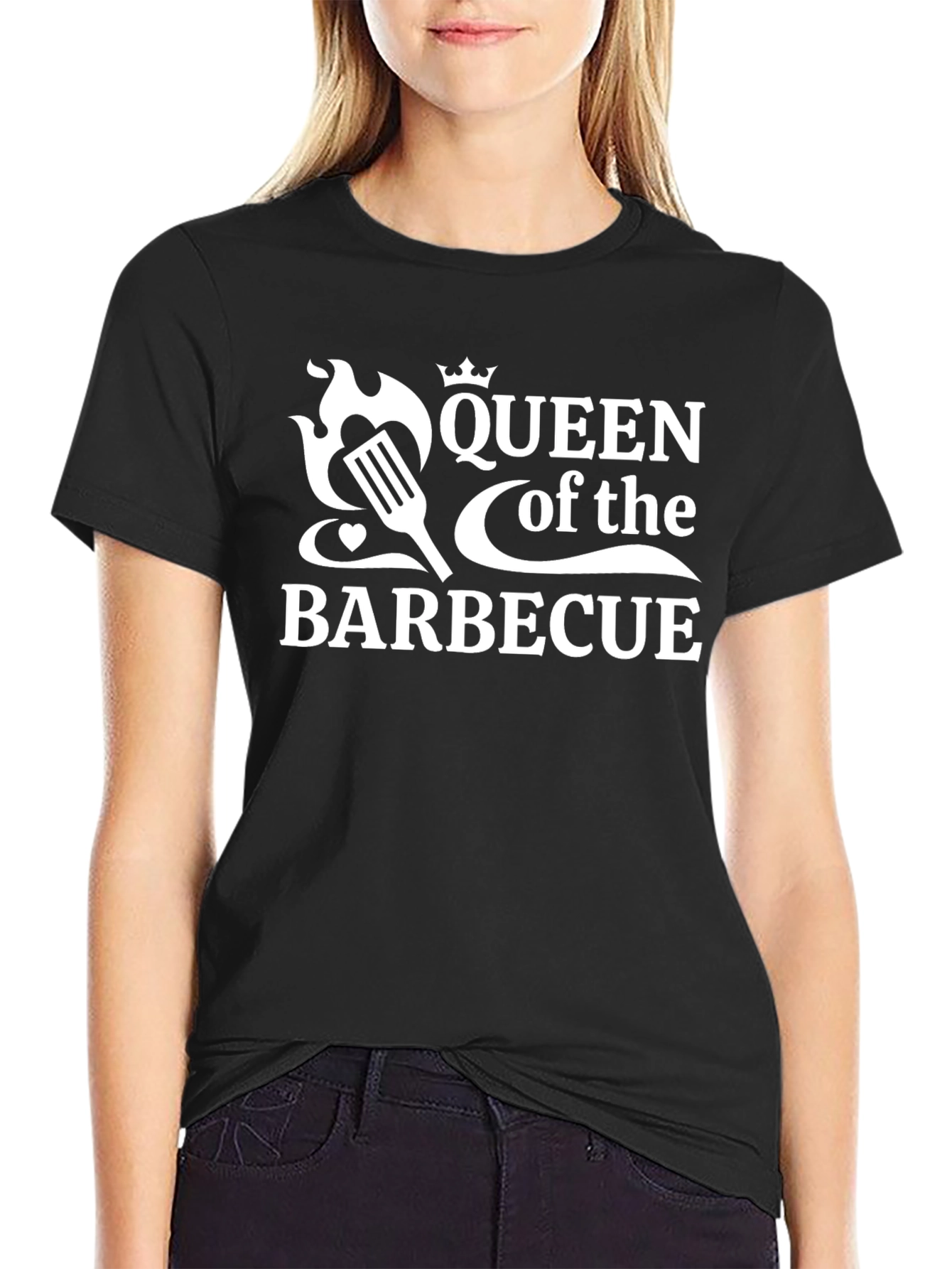 Queen of the Barbecue Graphic T-Shirt