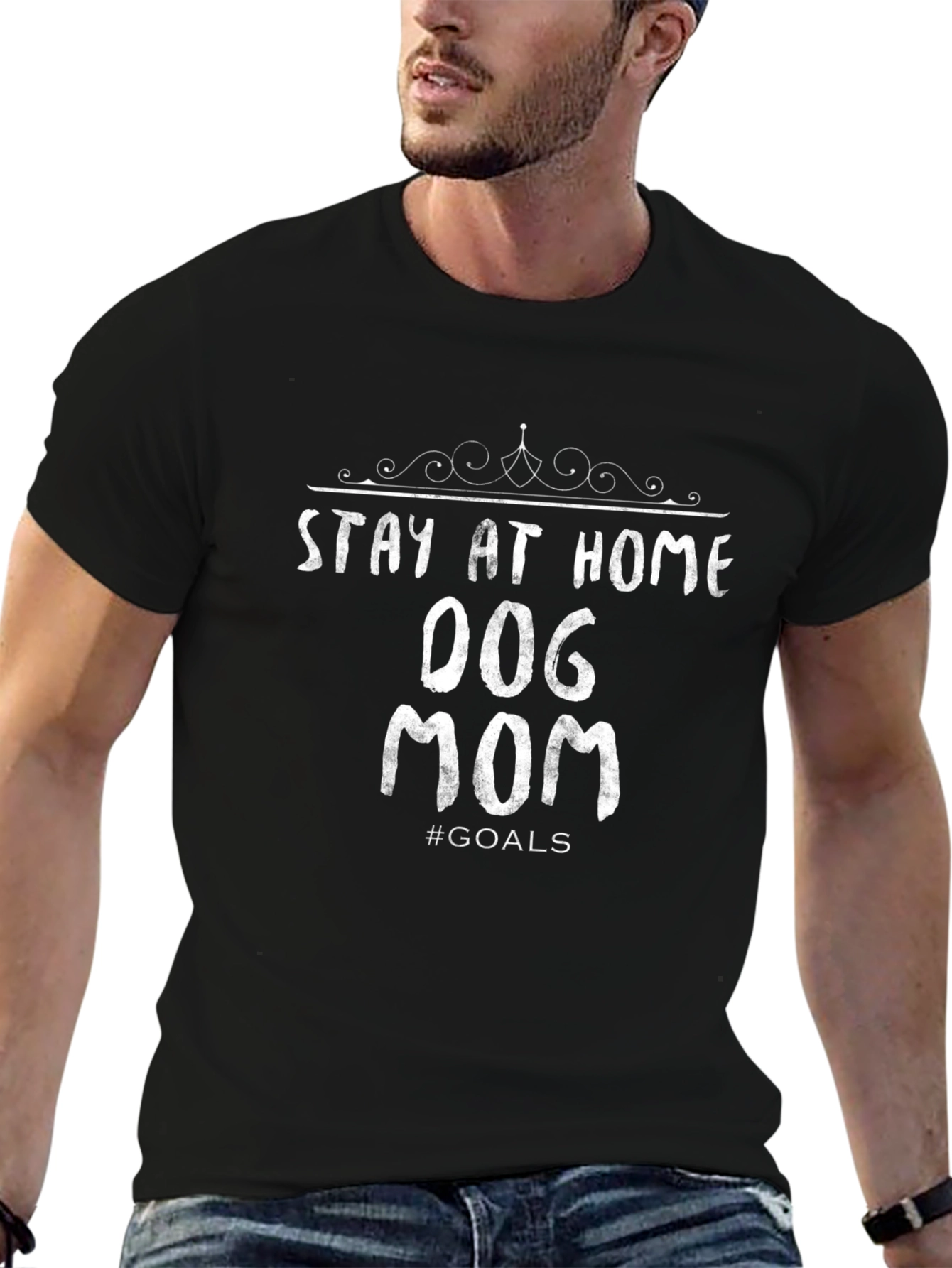 Stay At Home Dog Mom T-Shirt
