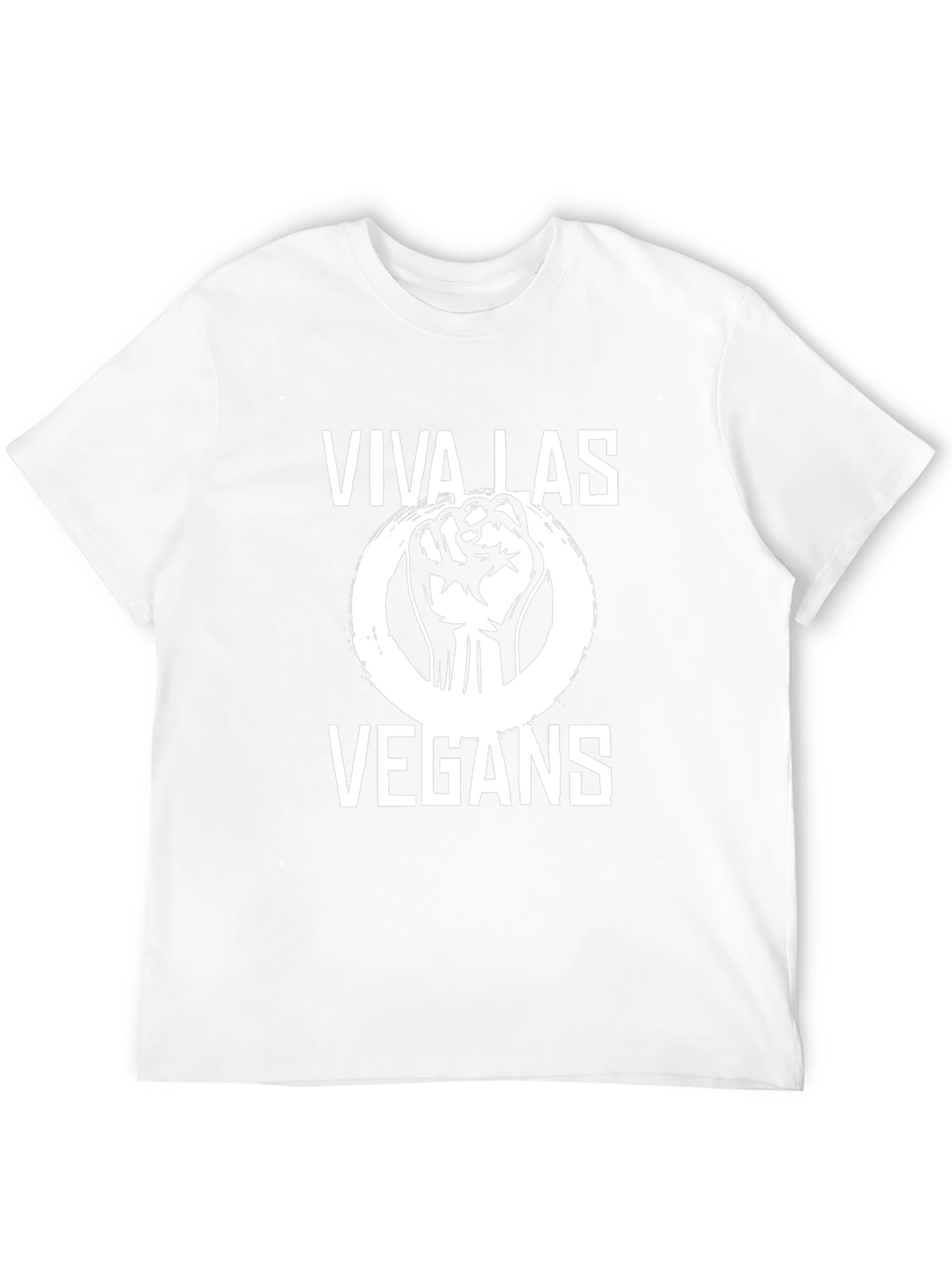 Viva Las Vegans Black Graphic T-Shirt