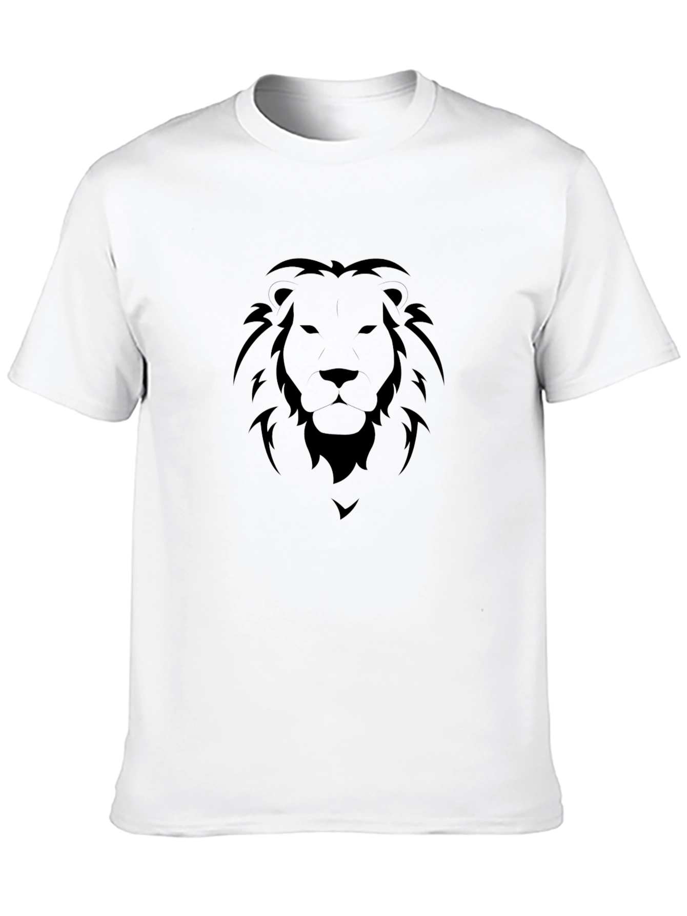 Black Lion Graphic Tee - Stylish & Bold Design