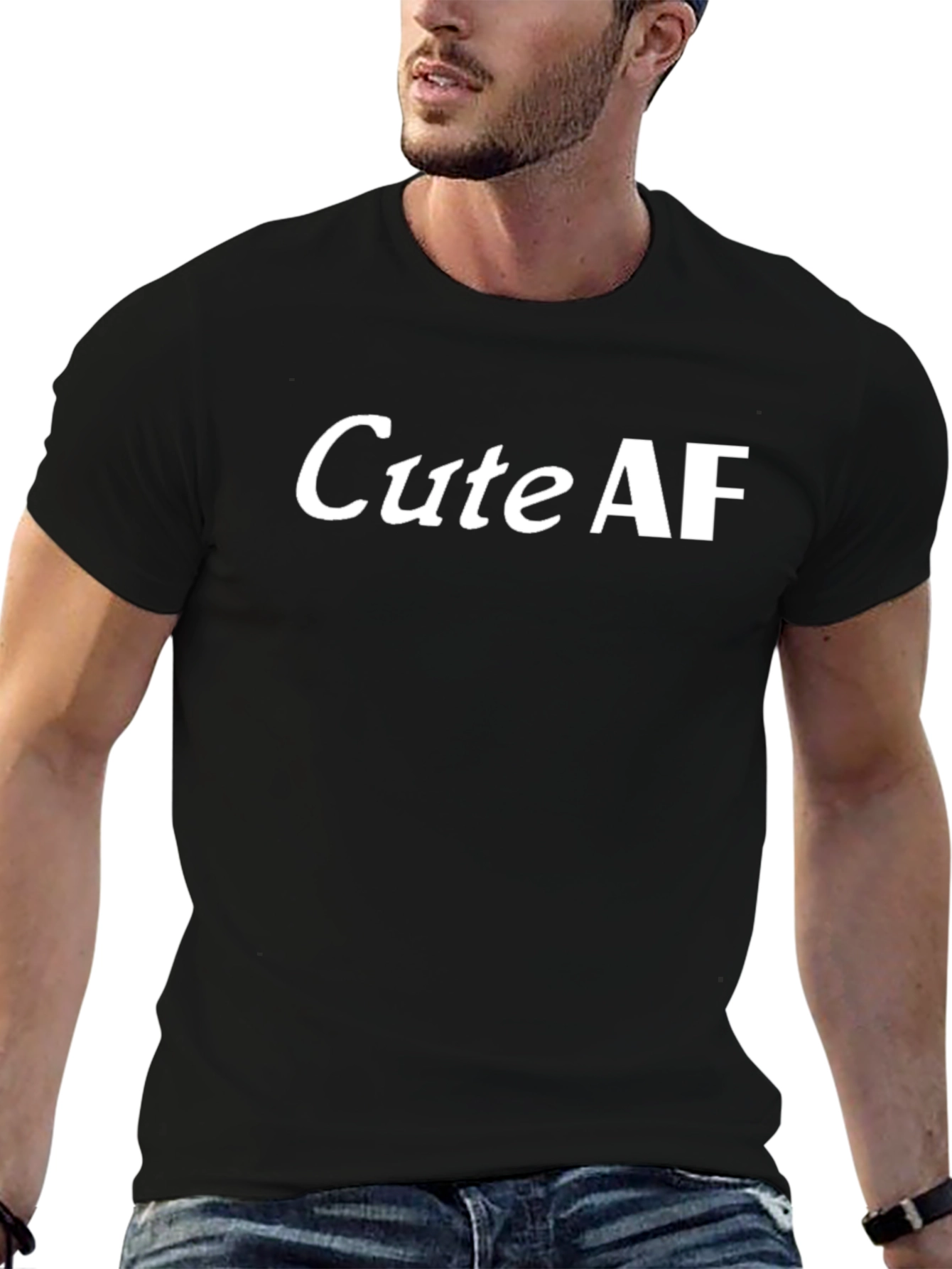 Cute AF Graphic T-Shirt - Unisex Crew Neck Tee