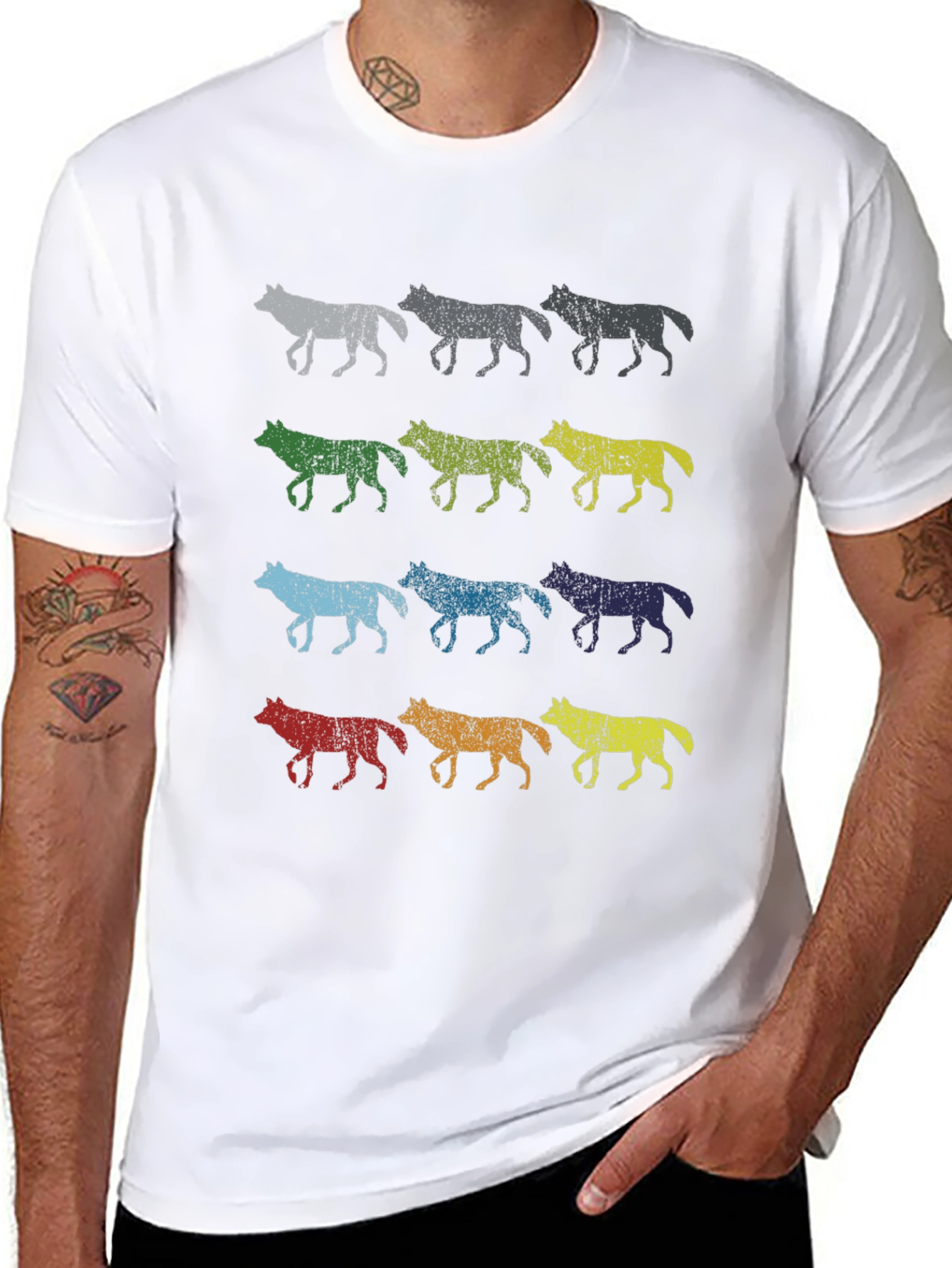 Wolf Pack Graphic Tee