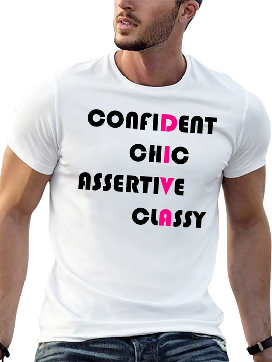 Confident Chic Diva Graphic T-Shirt