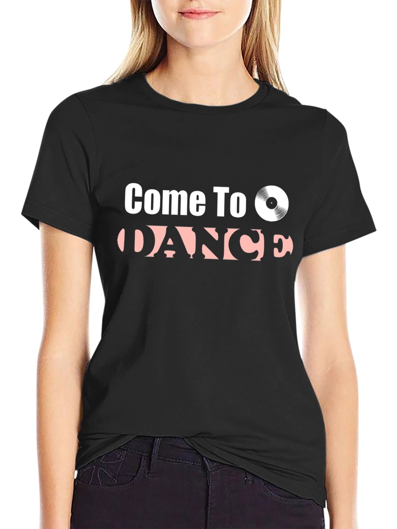 Come to Dance Graphic Tee - Retro Style