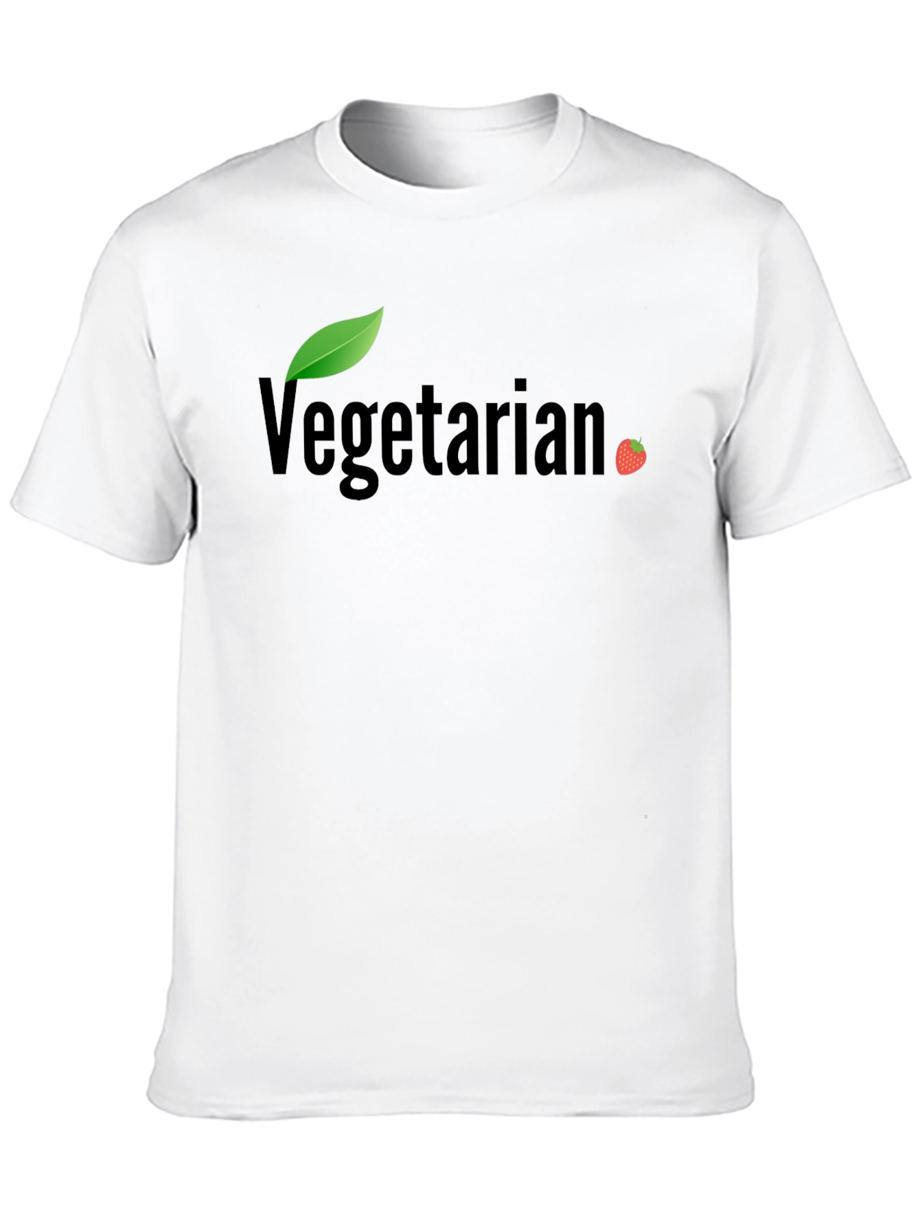 Vegetarian Graphic Tee - Stylish Vegan Lifestyle Shirt