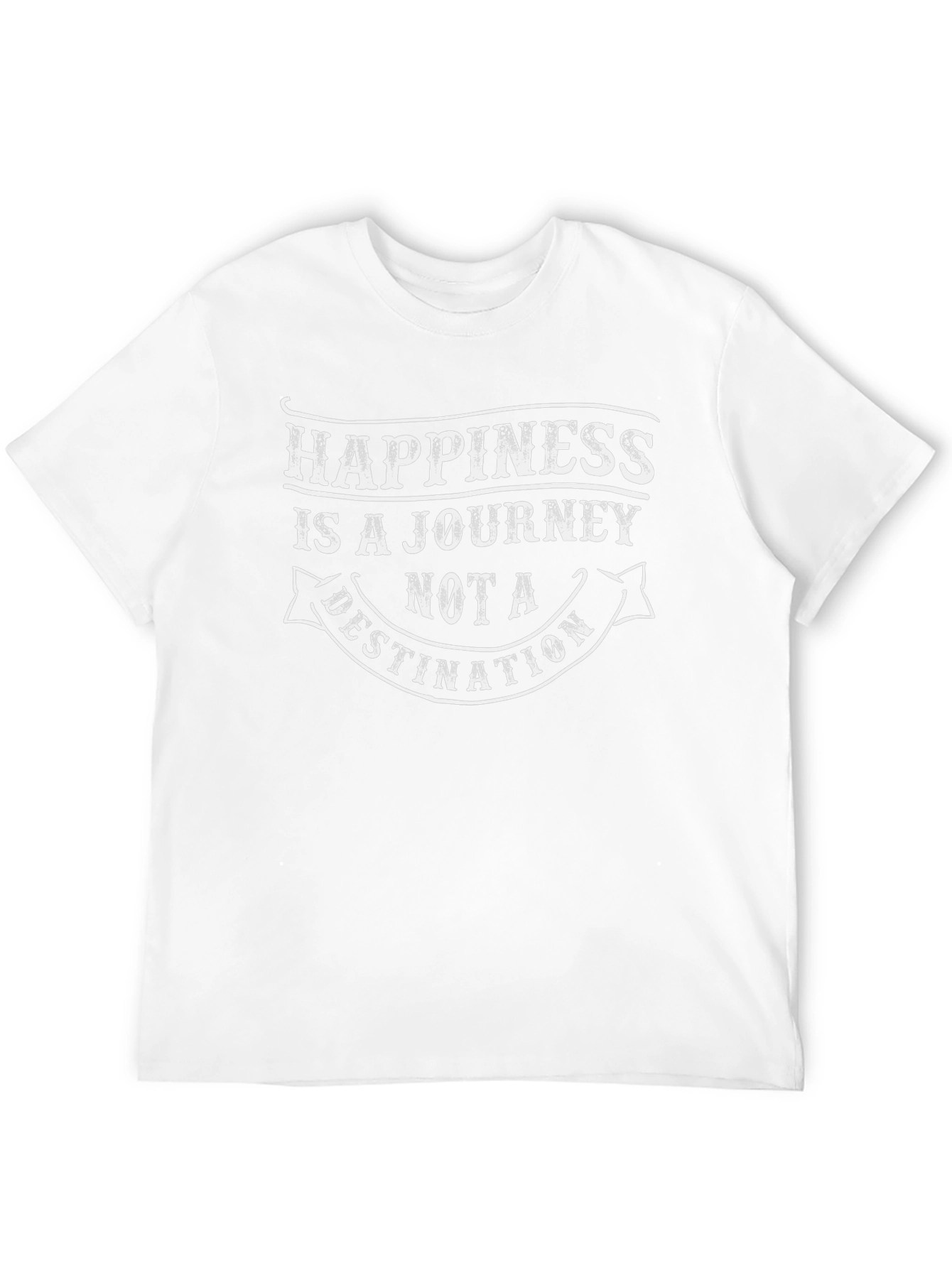 Happiness is a Journey Graphic T-Shirt