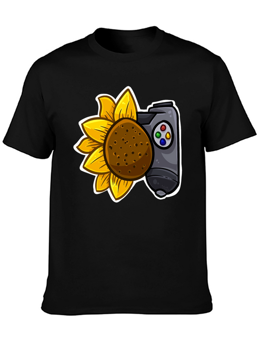 Sunflower Gaming Controller T-Shirt