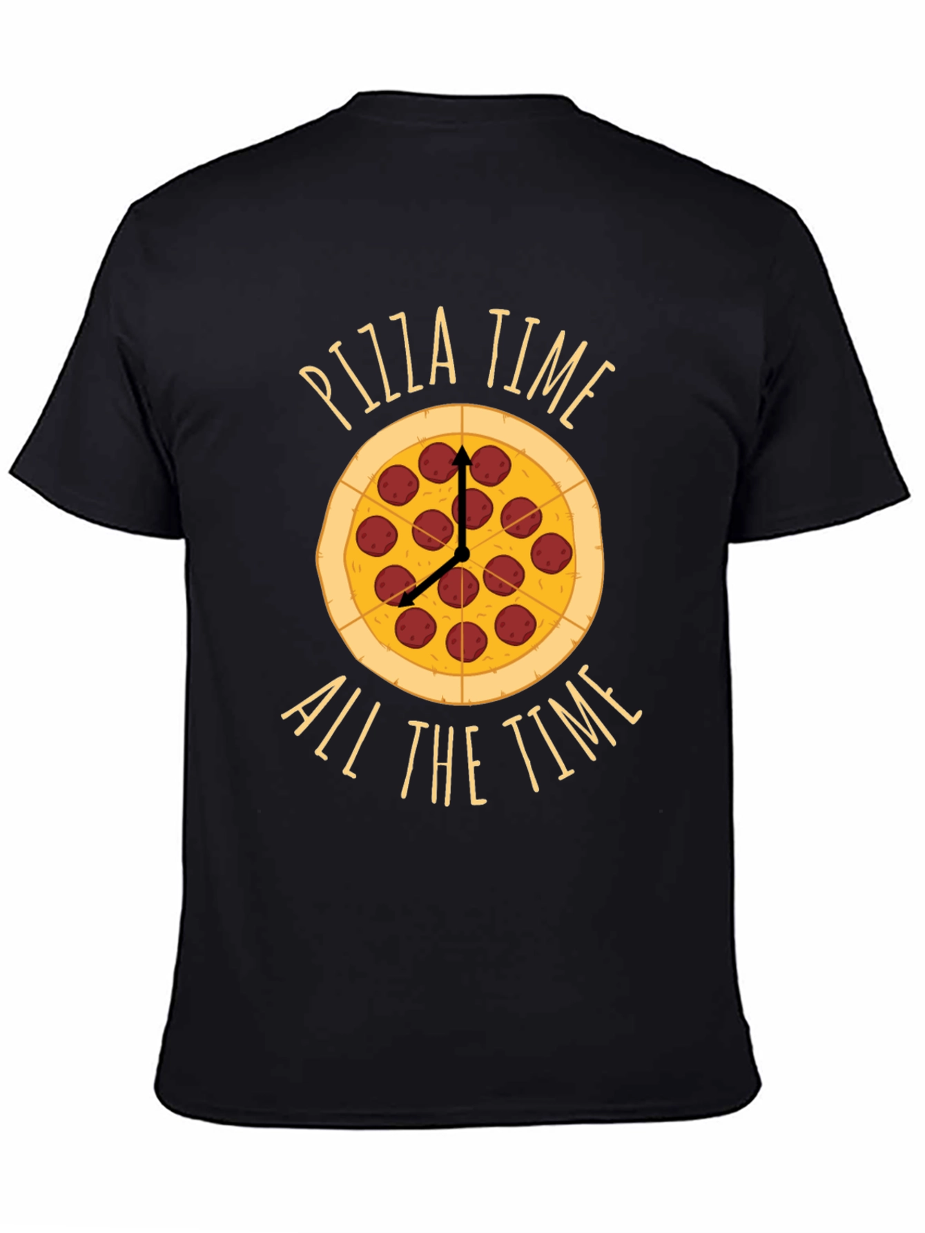 Pizza Time All The Time Graphic Tee