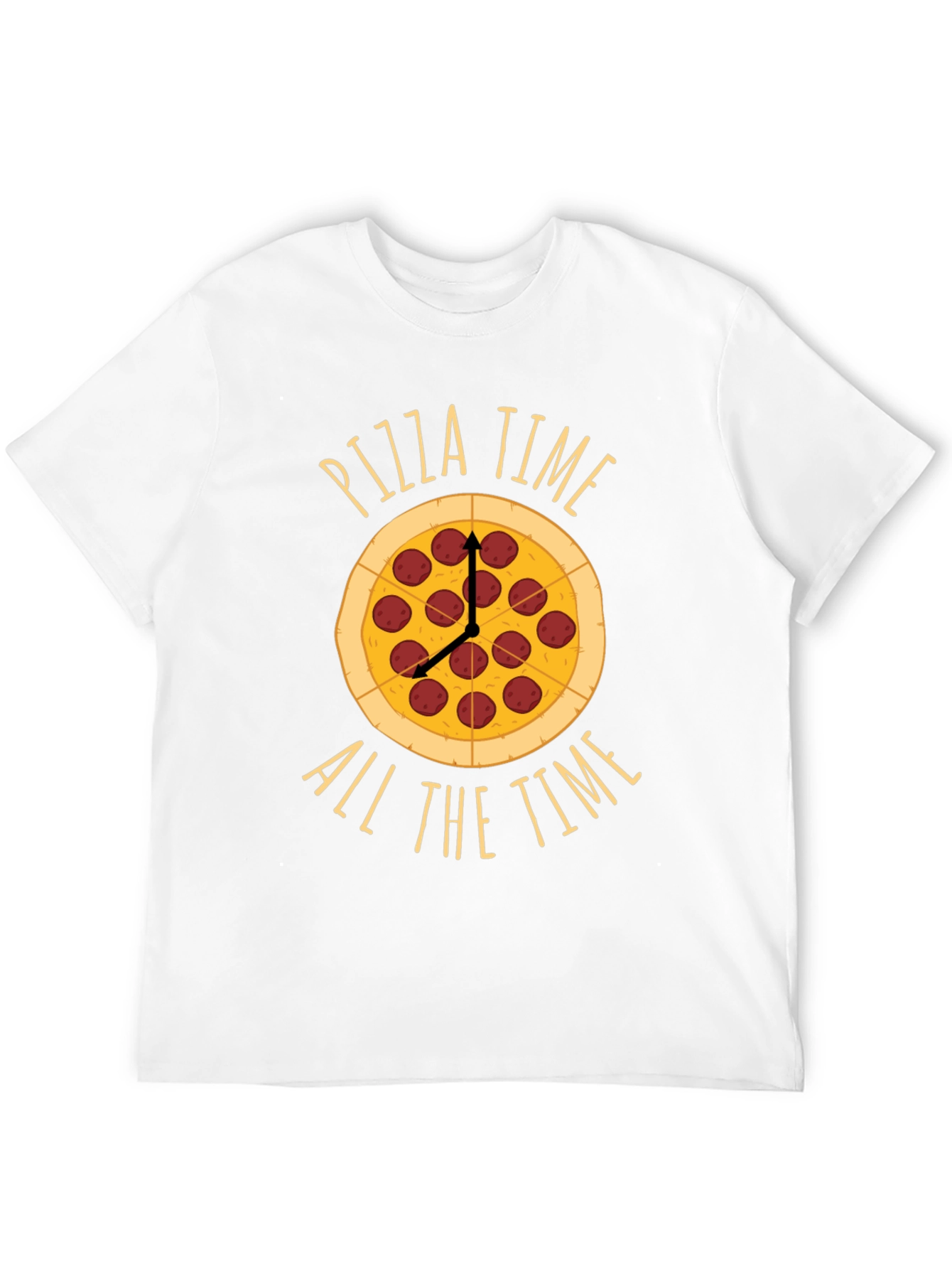 Pizza Time All The Time Graphic Tee