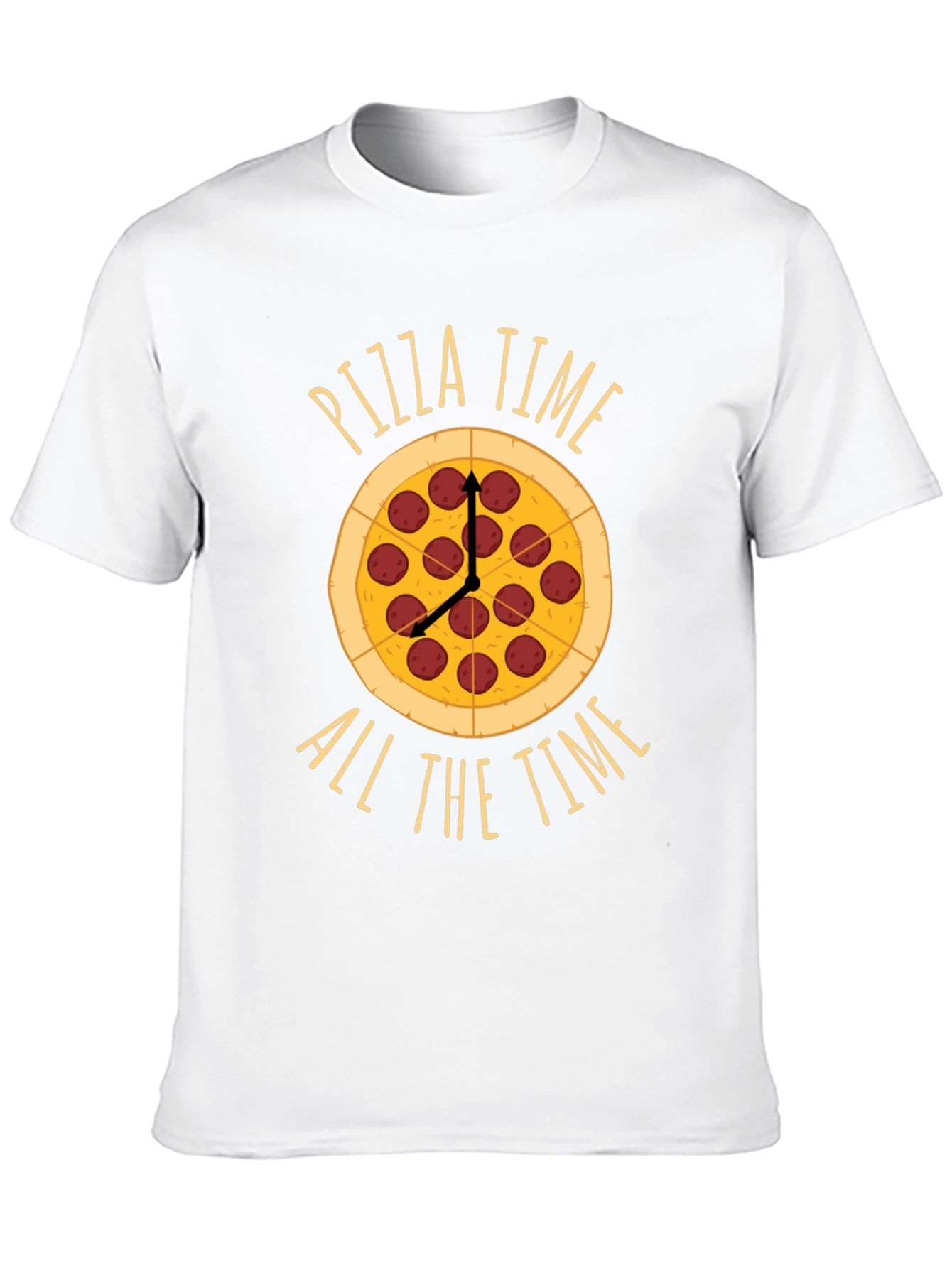 Pizza Time All The Time Graphic Tee