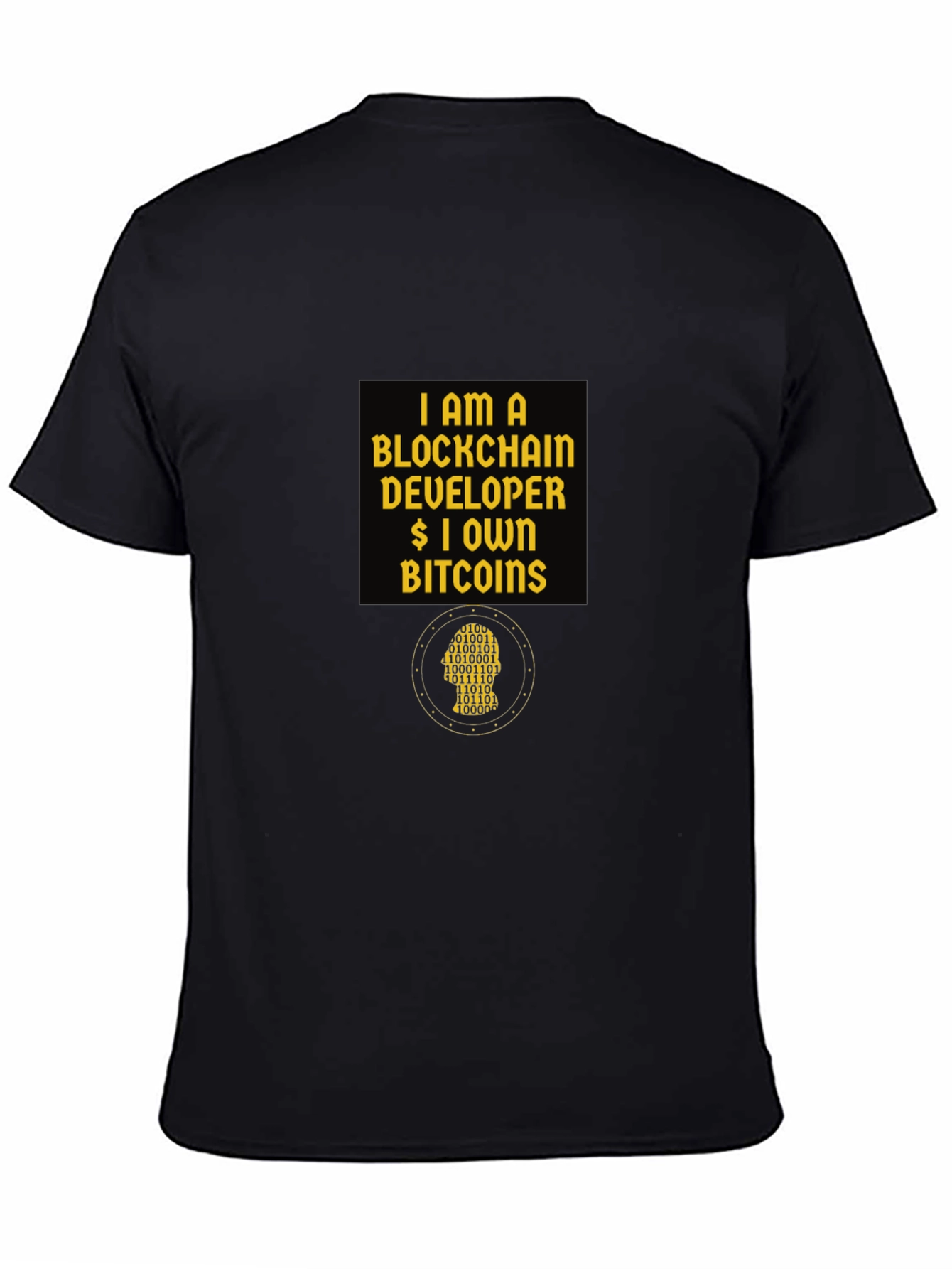 Blockchain Developer Bitcoin Owner Novelty T-Shirt