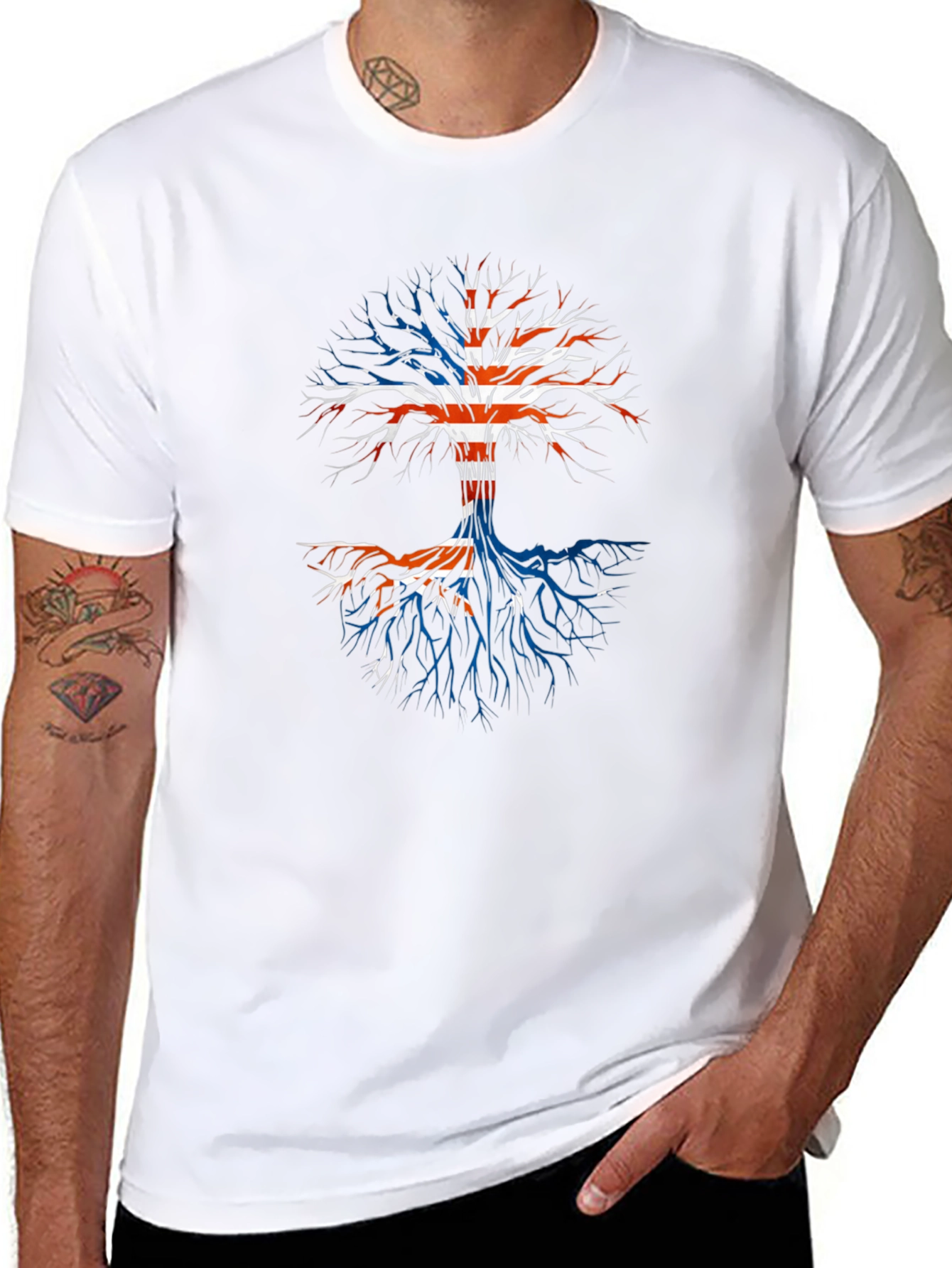 Union Jack Tree Graphic Tee
