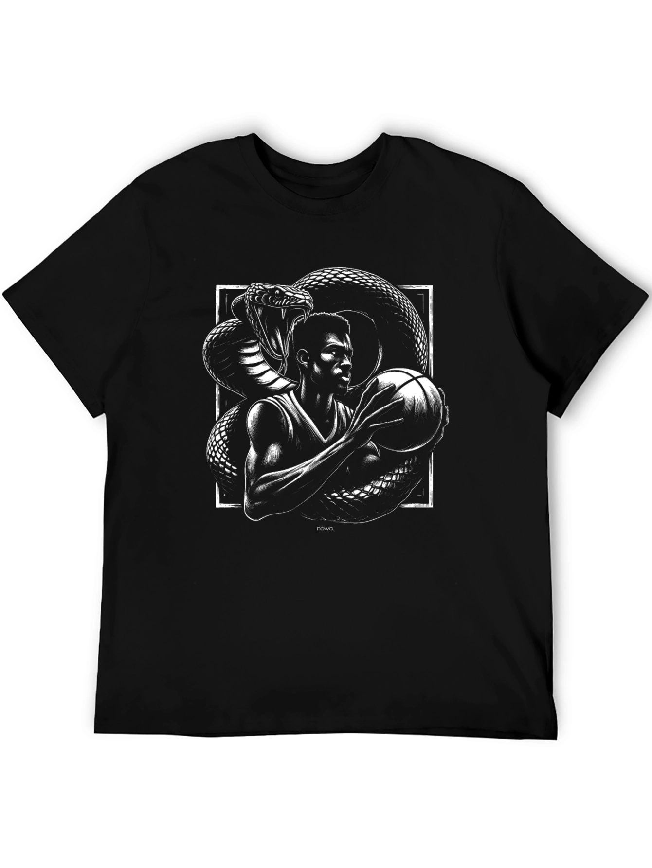 Kobe Snake Graphic Black T-Shirt