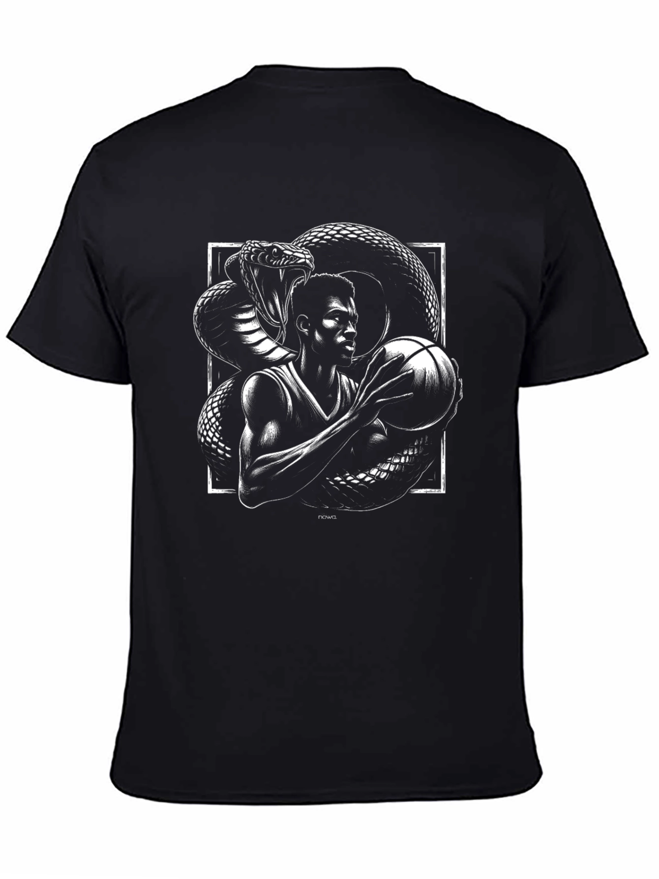 Kobe Snake Graphic Black T-Shirt