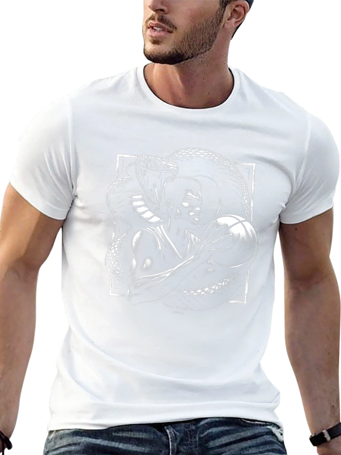 Kobe Snake Graphic Black T-Shirt