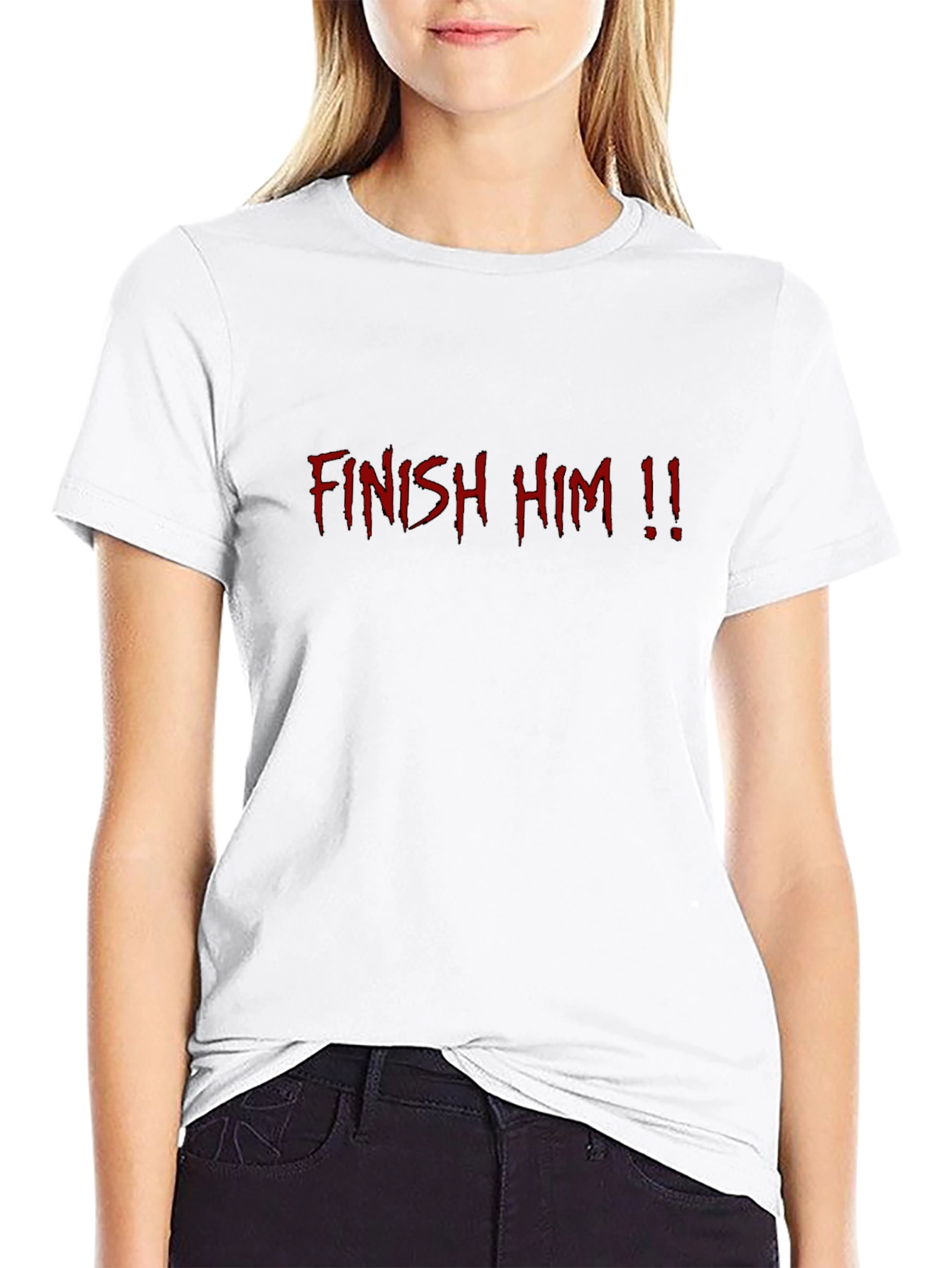 Finish Him T-Shirt - Mortal Kombat Inspired Tee