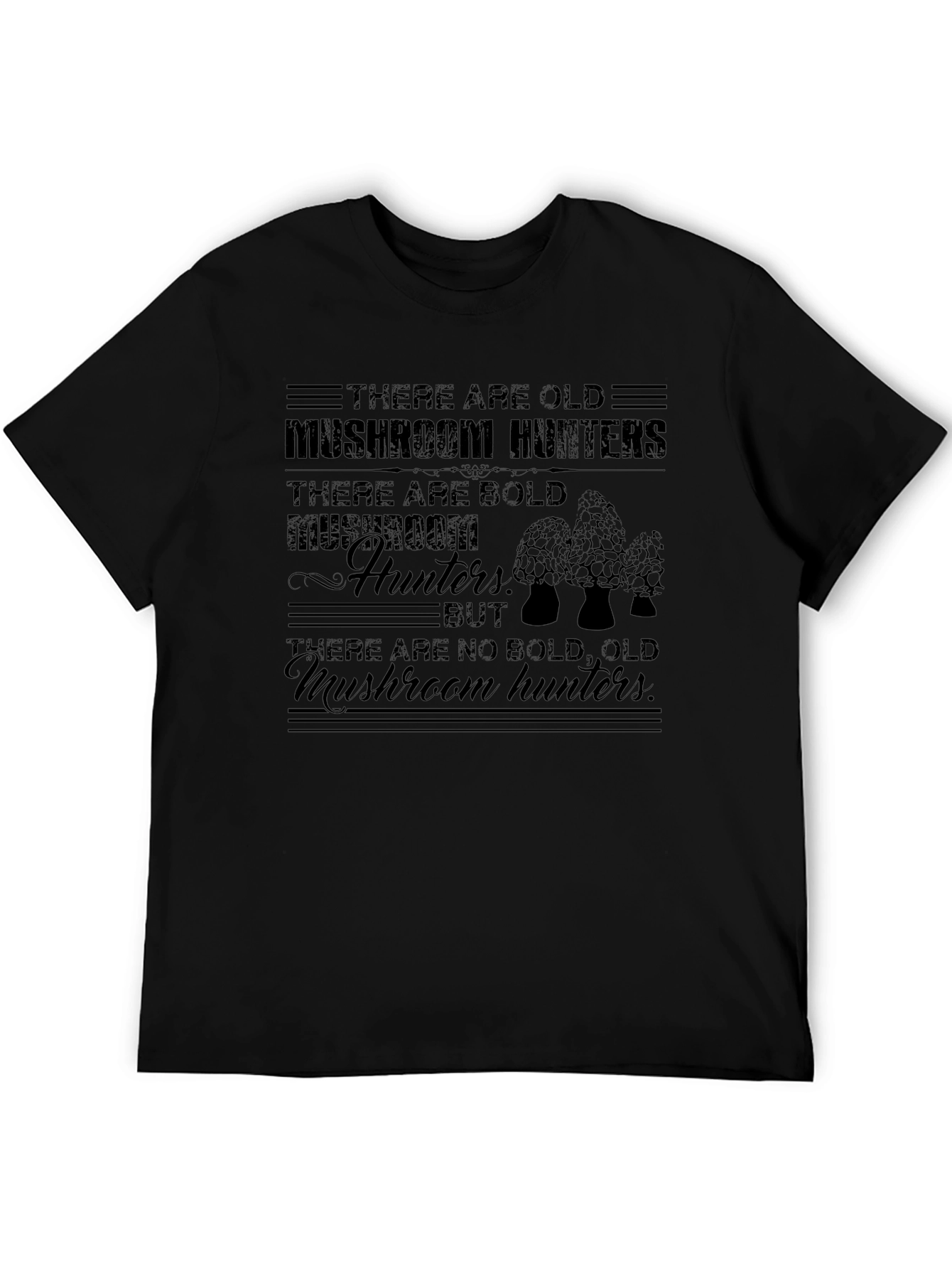 Mushroom Hunters T-Shirt - Old & Bold Joke Tee