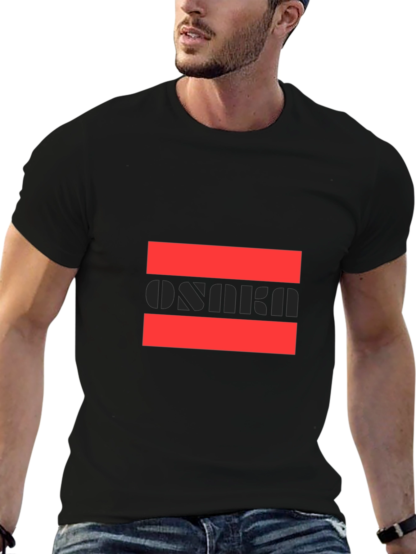 Bold Graphic Tee - Modern Statement Shirt