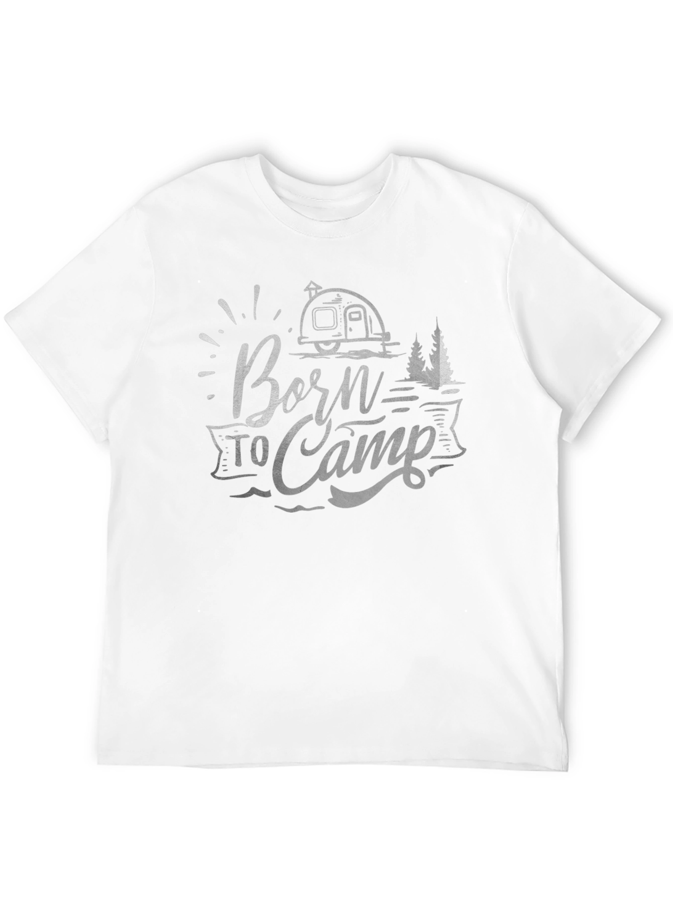 Born To Camp Graphic T-Shirt