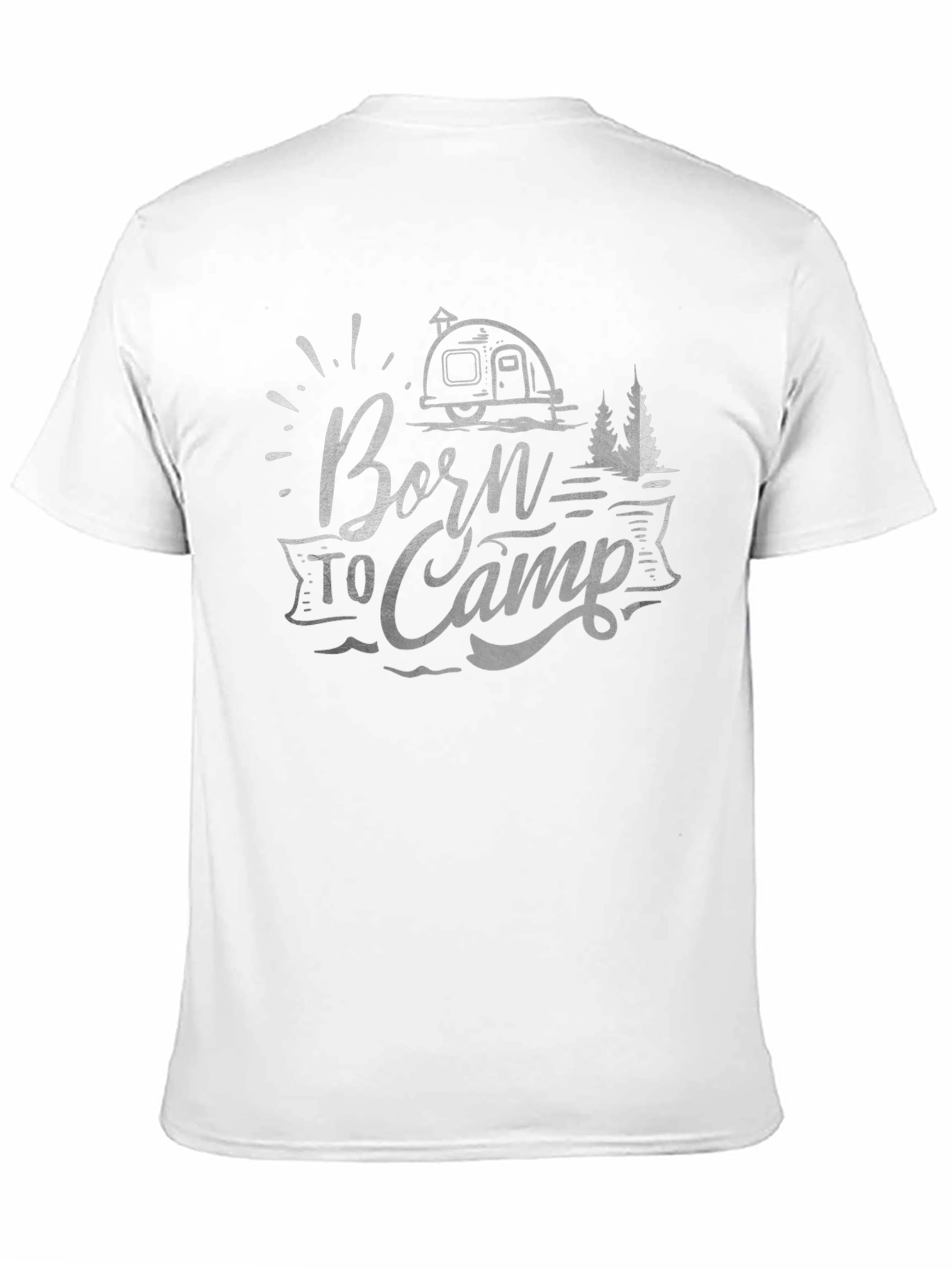 Born To Camp Graphic T-Shirt