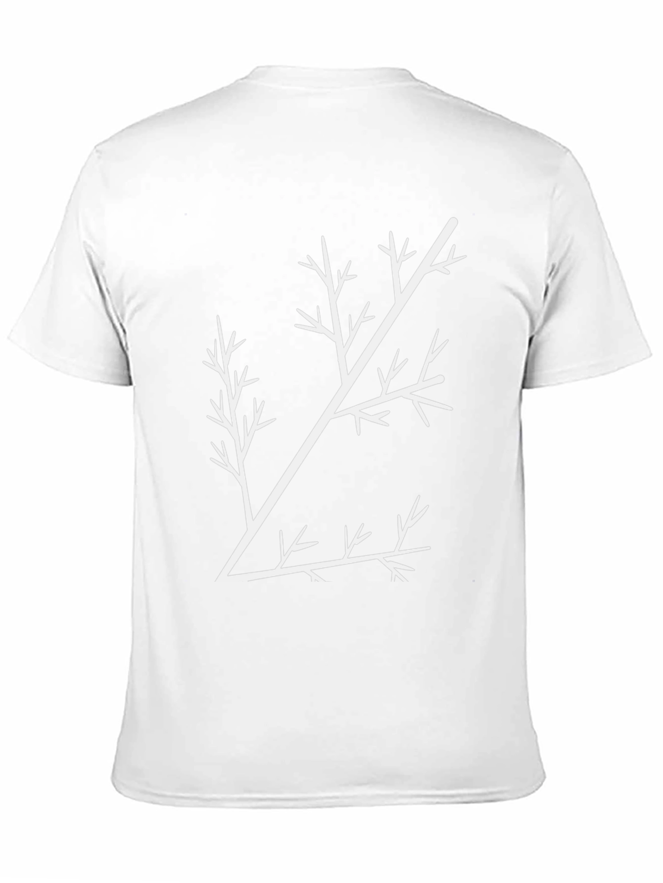 Minimalist Tree Branch Graphic Tee