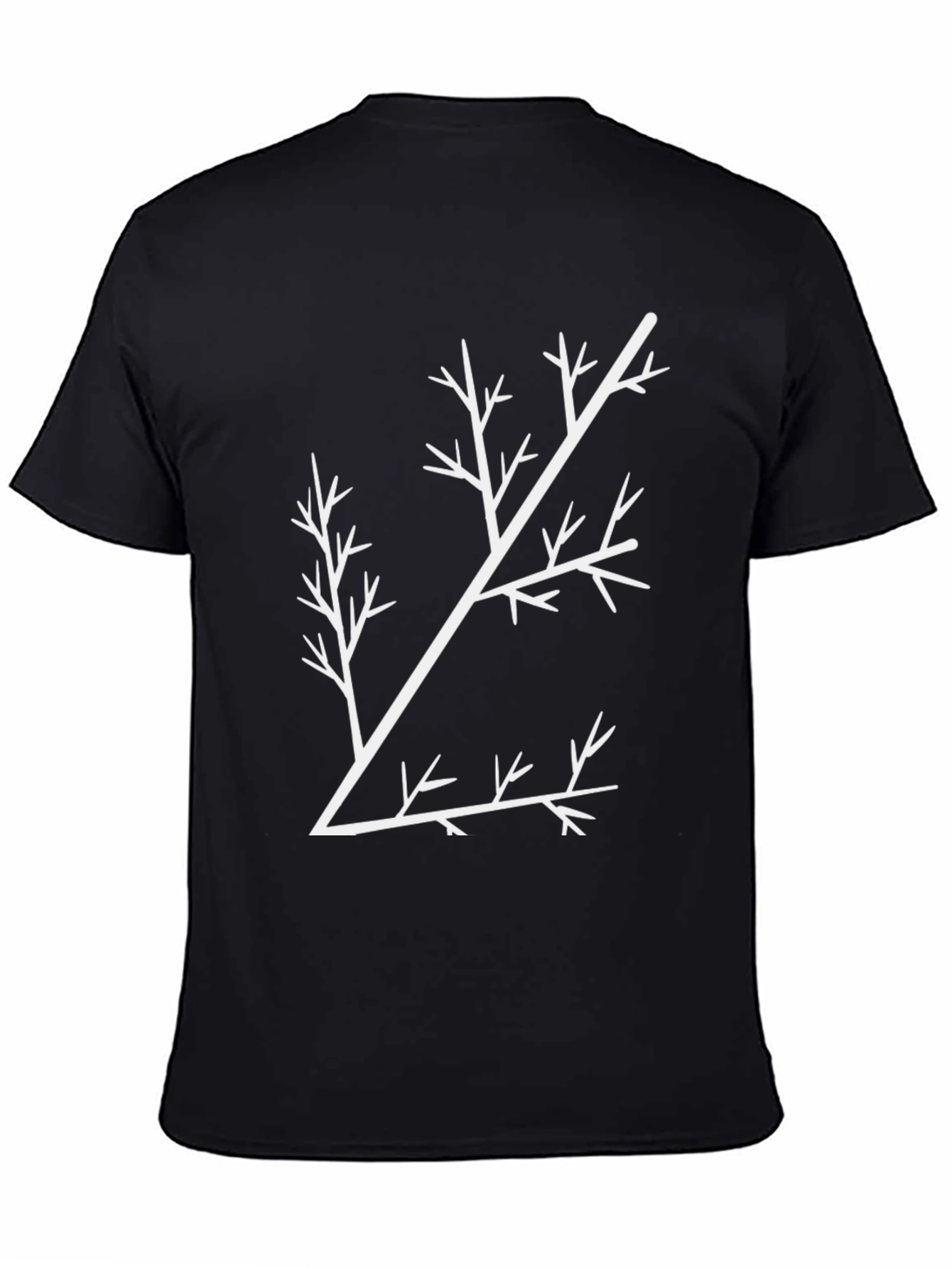 Minimalist Tree Branch Graphic Tee