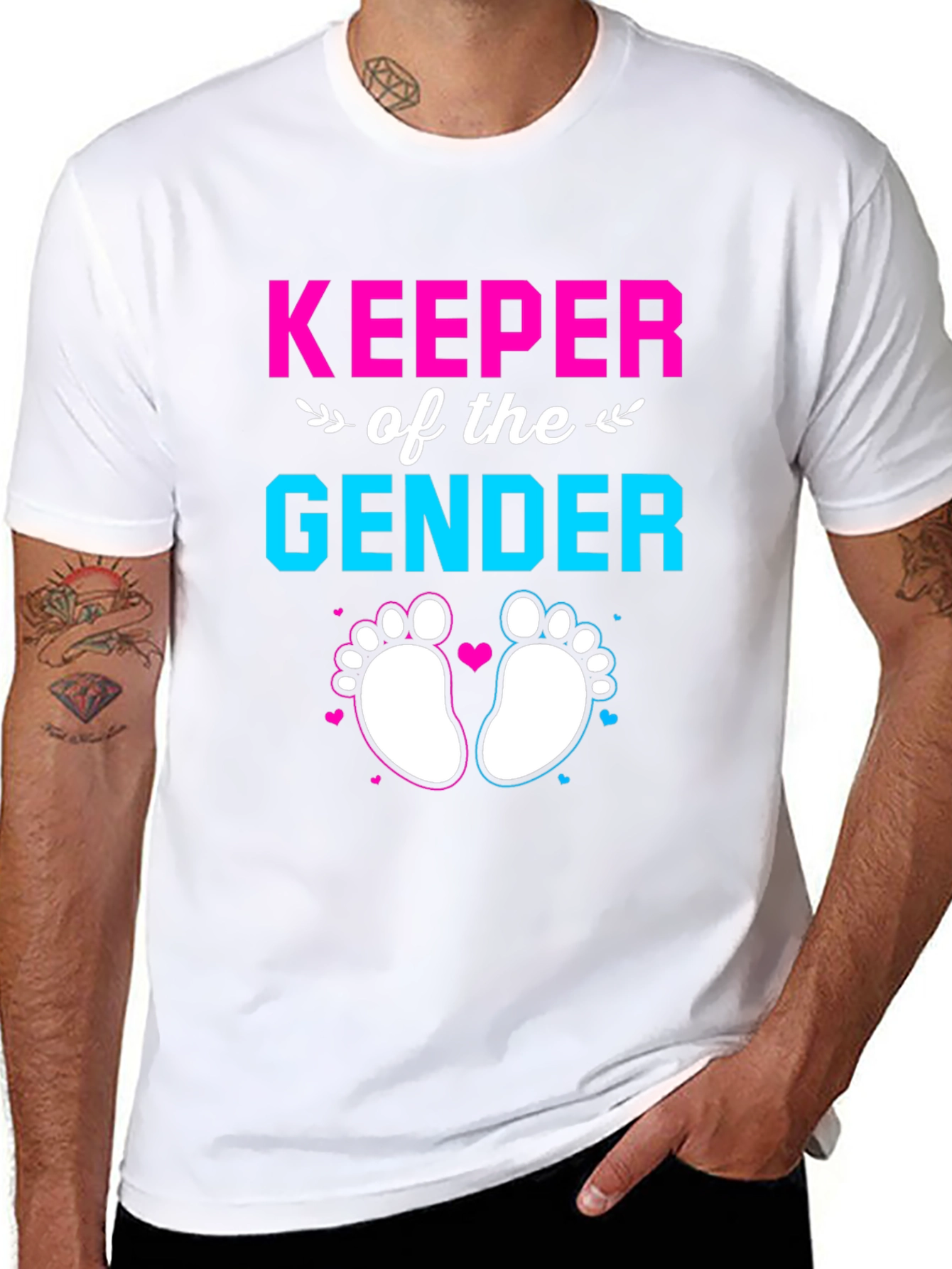 Keeper of the Gender Reveal Party T-Shirt