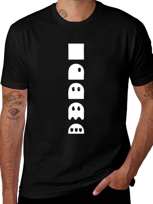 Ghost Evolution Black T-Shirt - Gamer Style