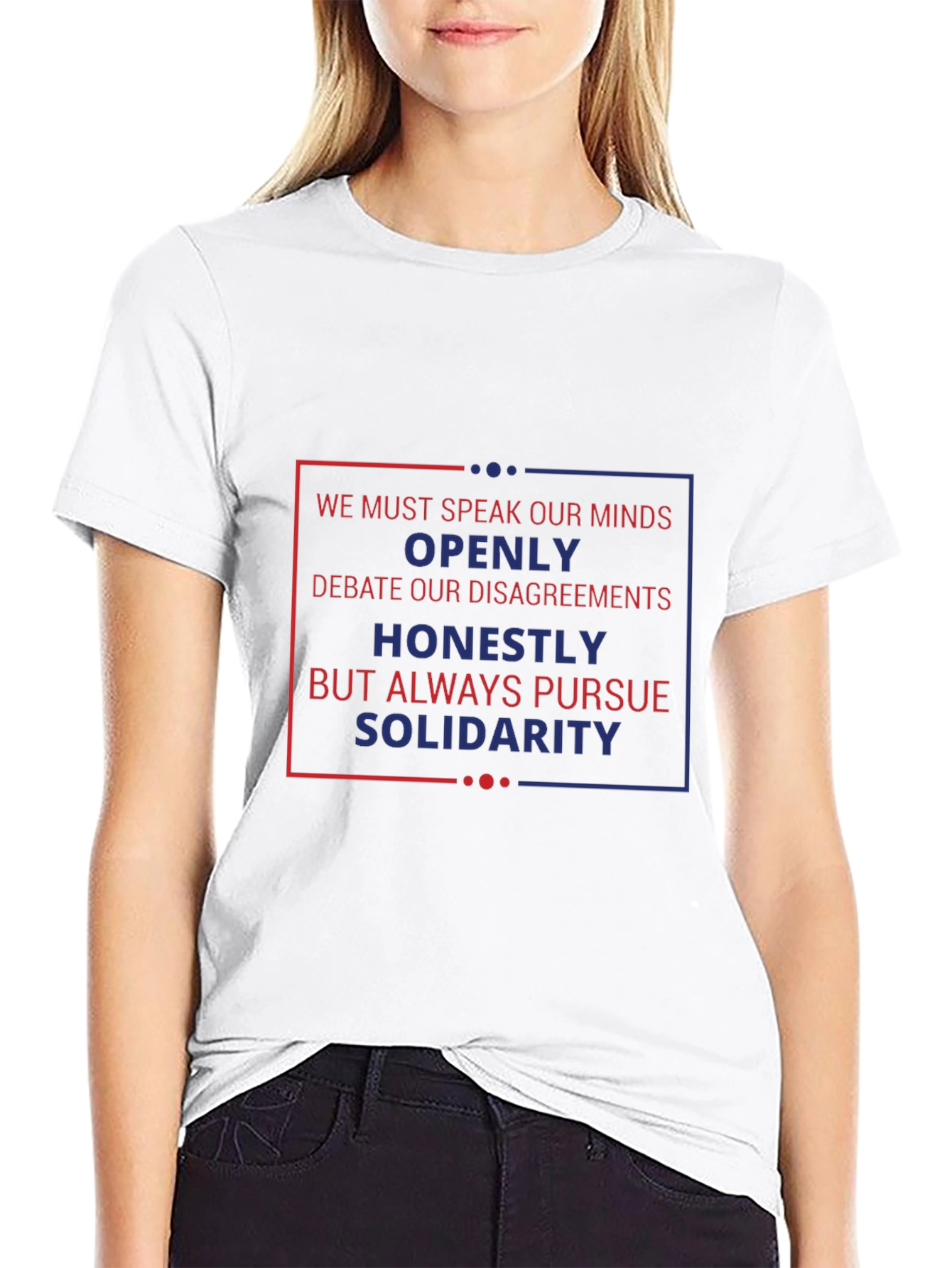 Speak Your Mind Graphic Tee - Black