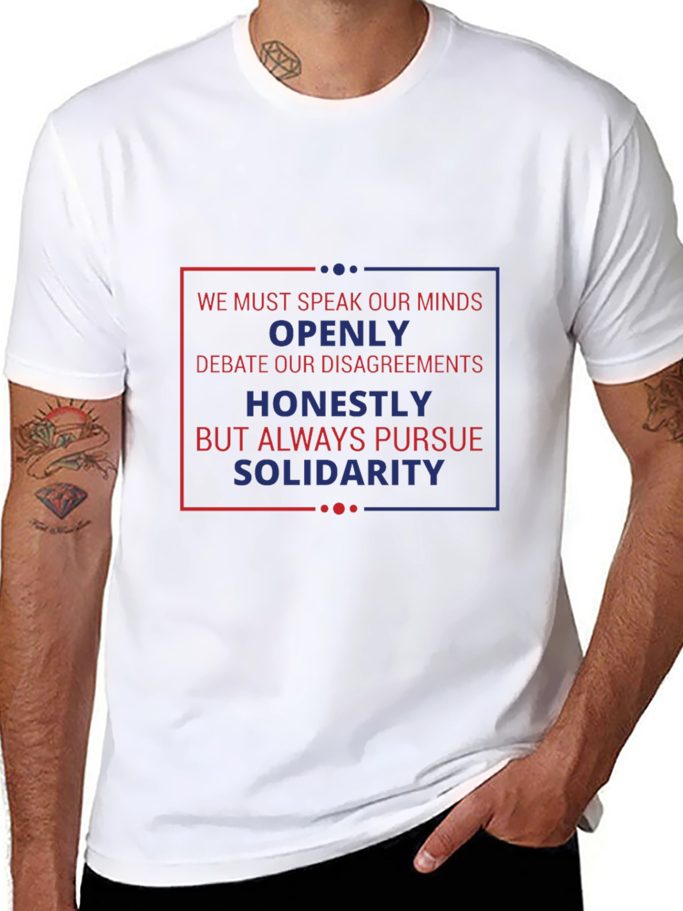 Speak Your Mind Graphic Tee - Black