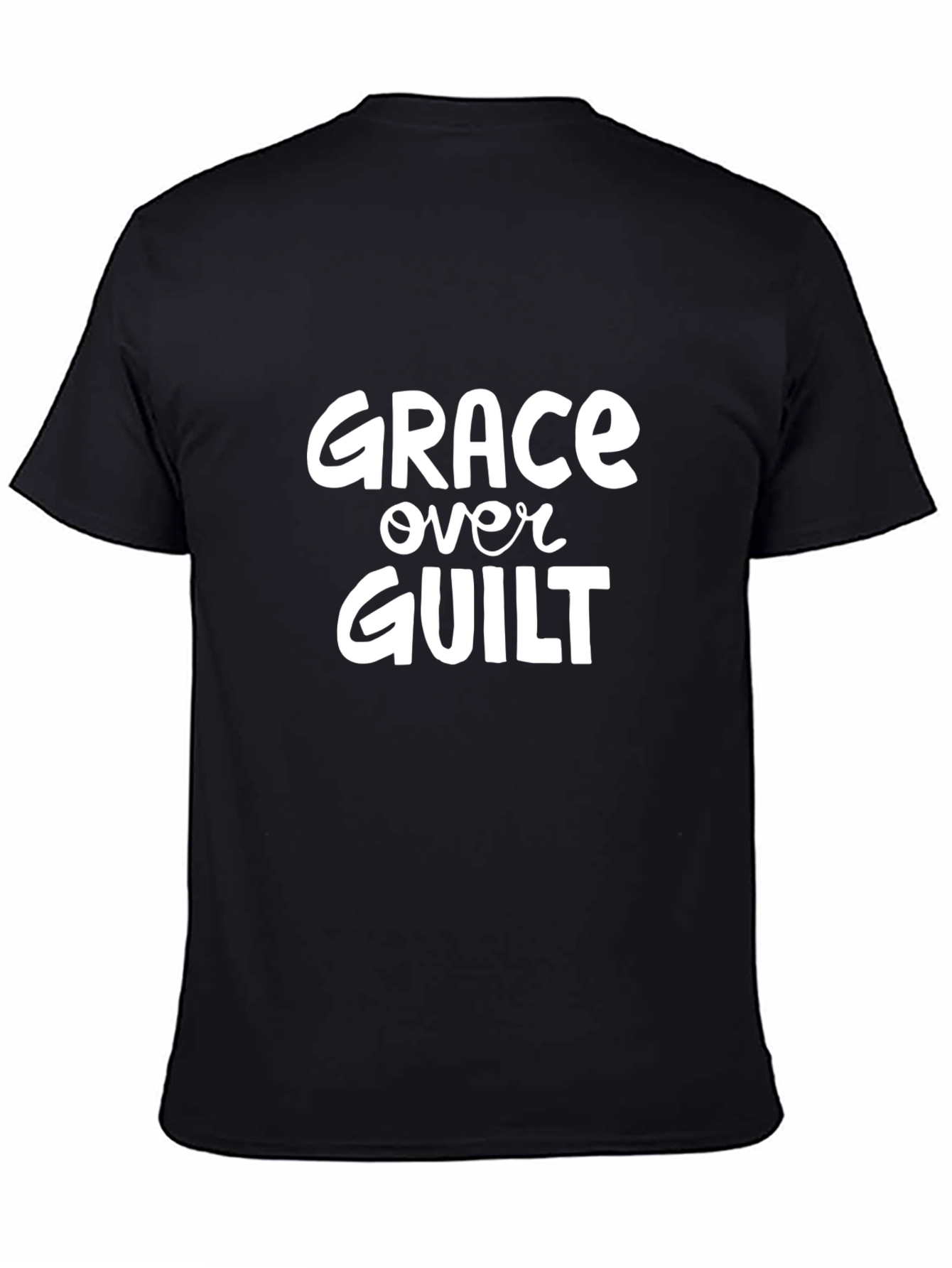 Grace Over Guilt Graphic Tee - Black